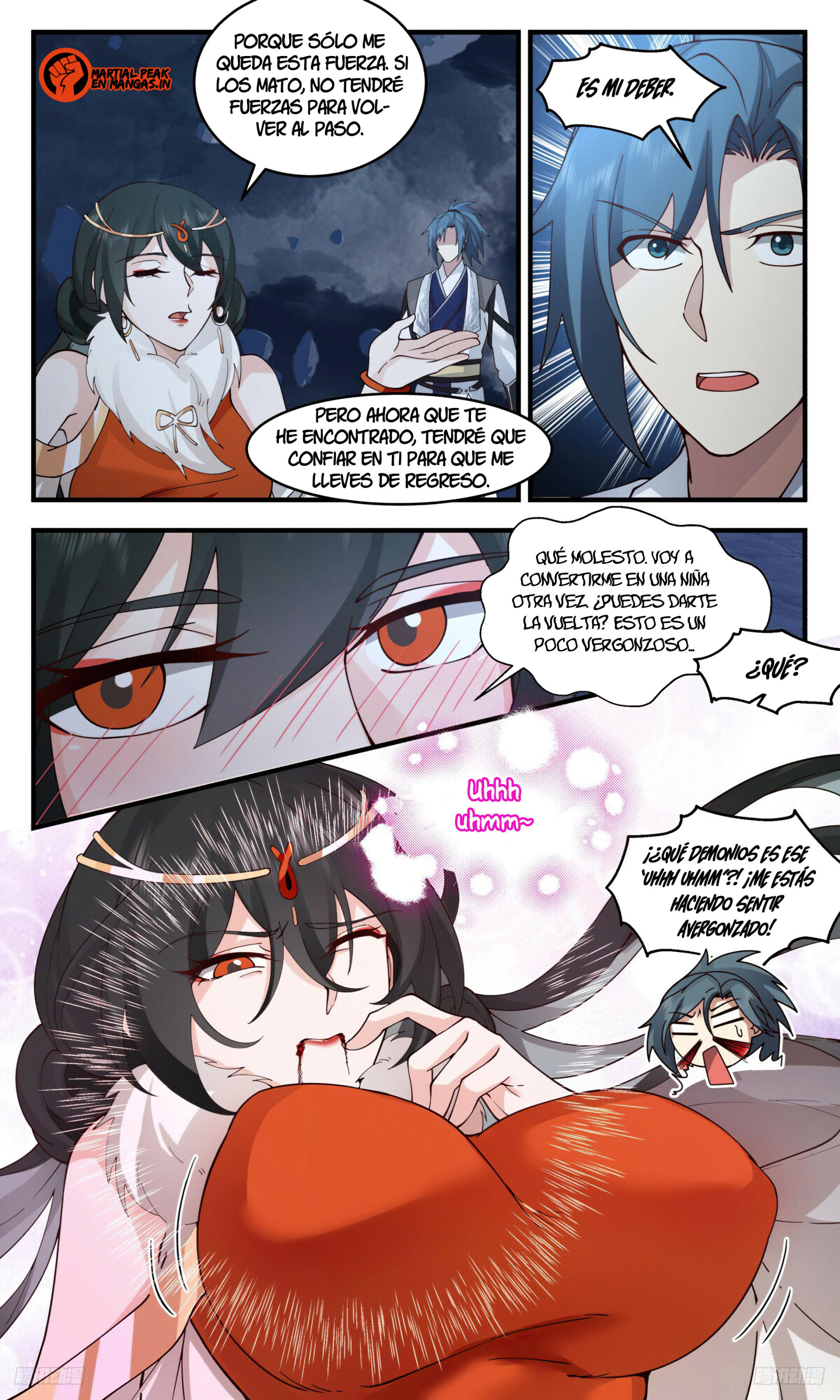 Martial Peak Capítulo 3141 - Página 12 en español