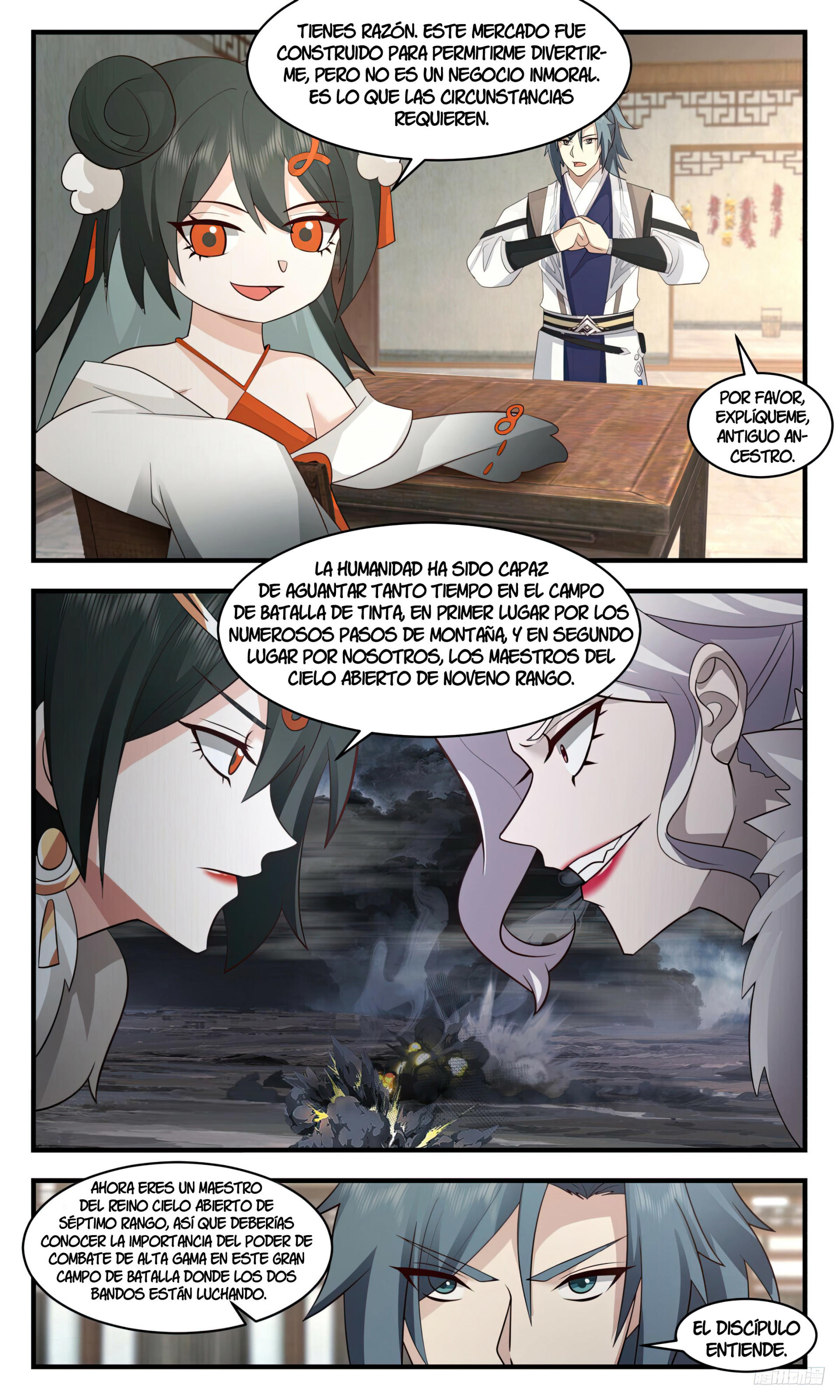 Martial Peak Capítulo 3143 - Página 12 en español