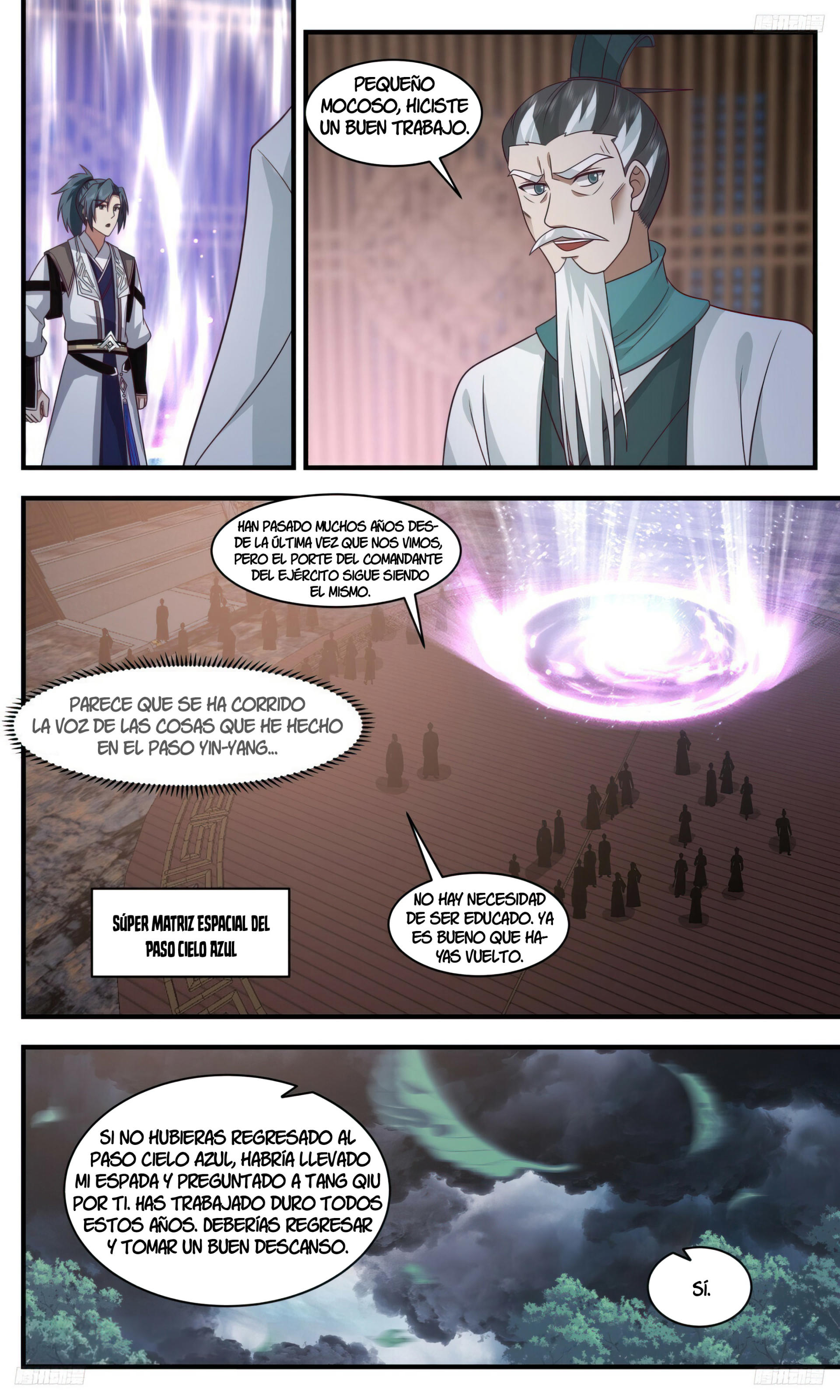 Martial Peak Capítulo 3146 - Página 8 en español