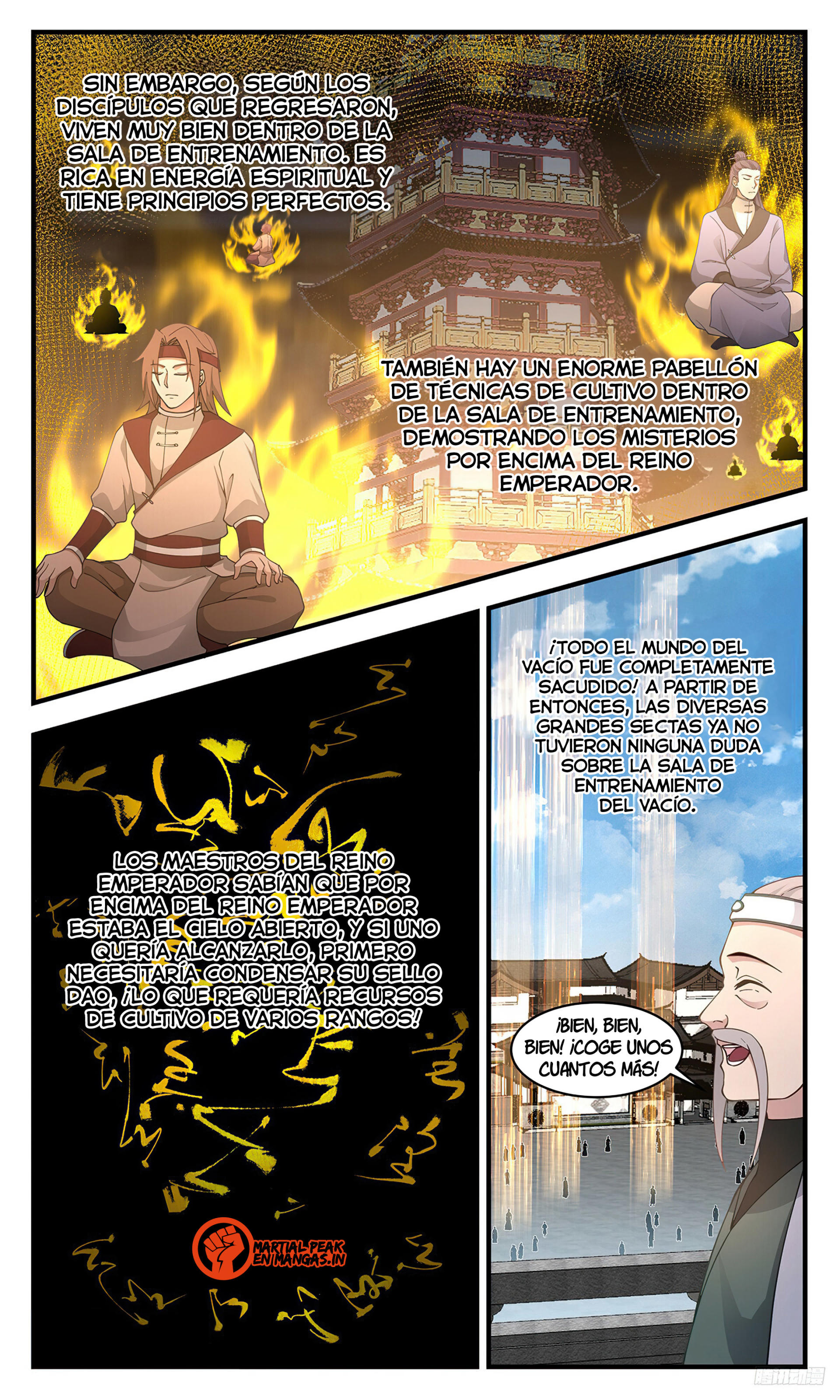 Martial Peak Capítulo 3147 - Página 12 en español
