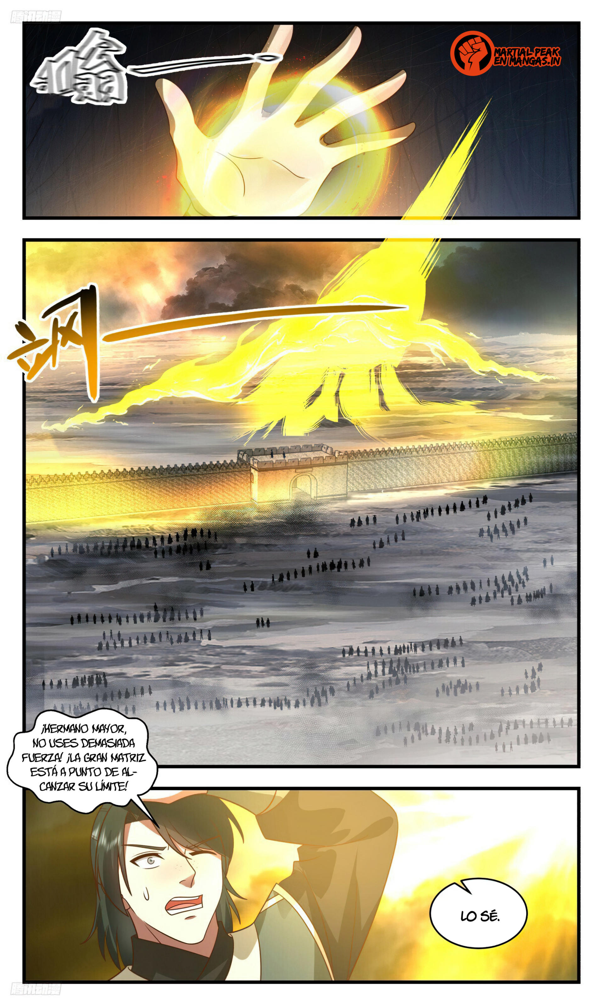 Martial Peak Capítulo 3152 - Página 4 en español