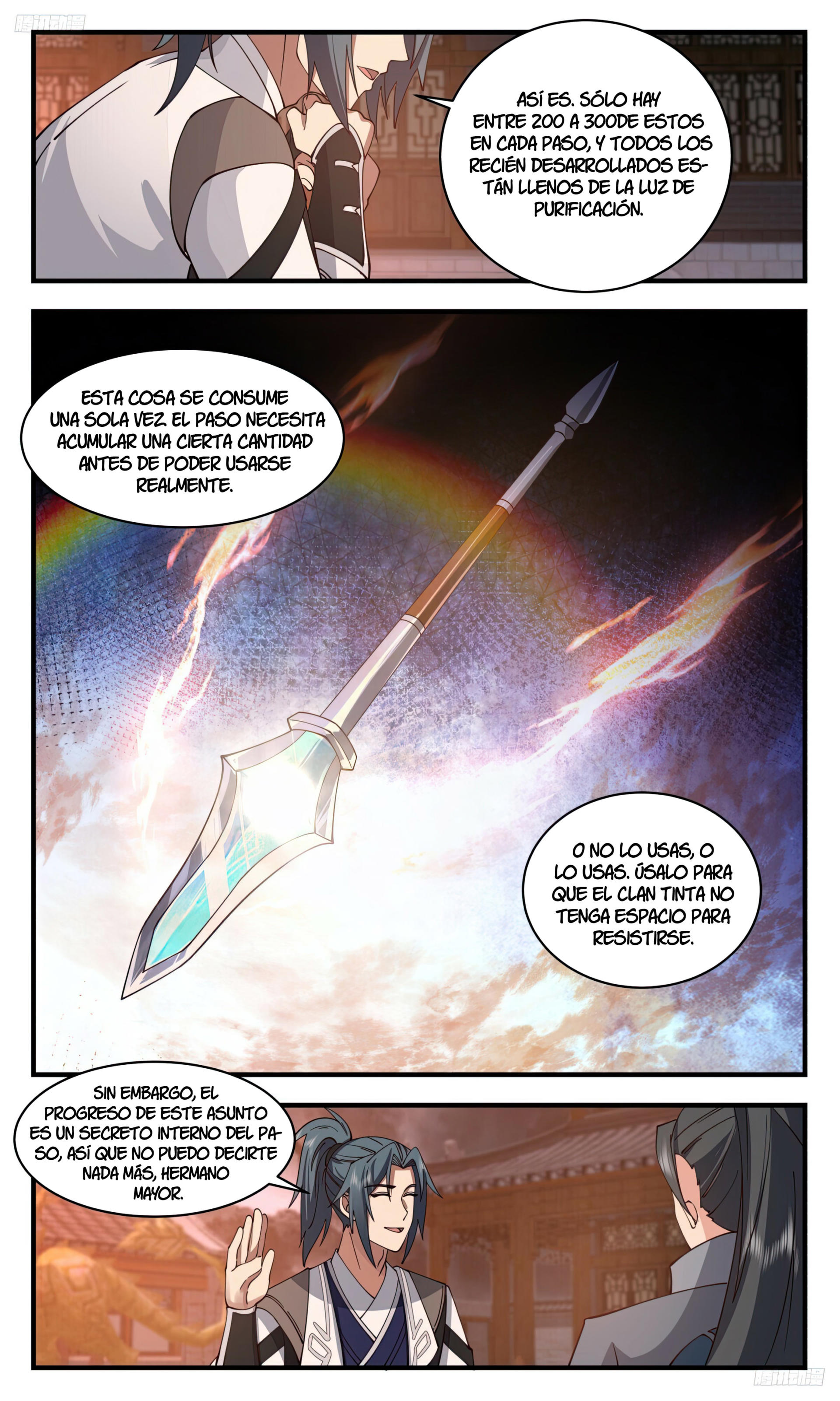 Martial Peak Capítulo 3155 - Página 7 en español
