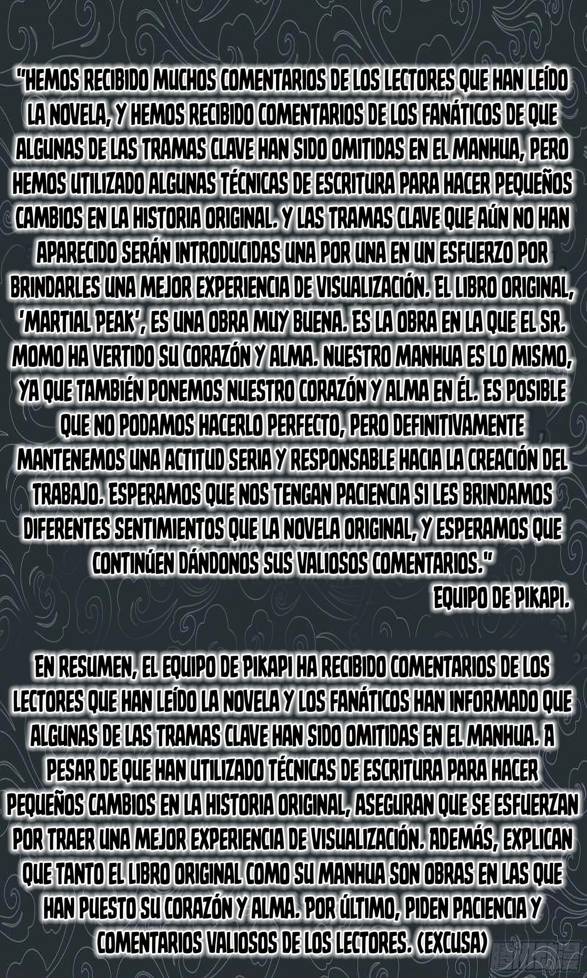 Martial Peak Capítulo 3156 - Página 14 en español