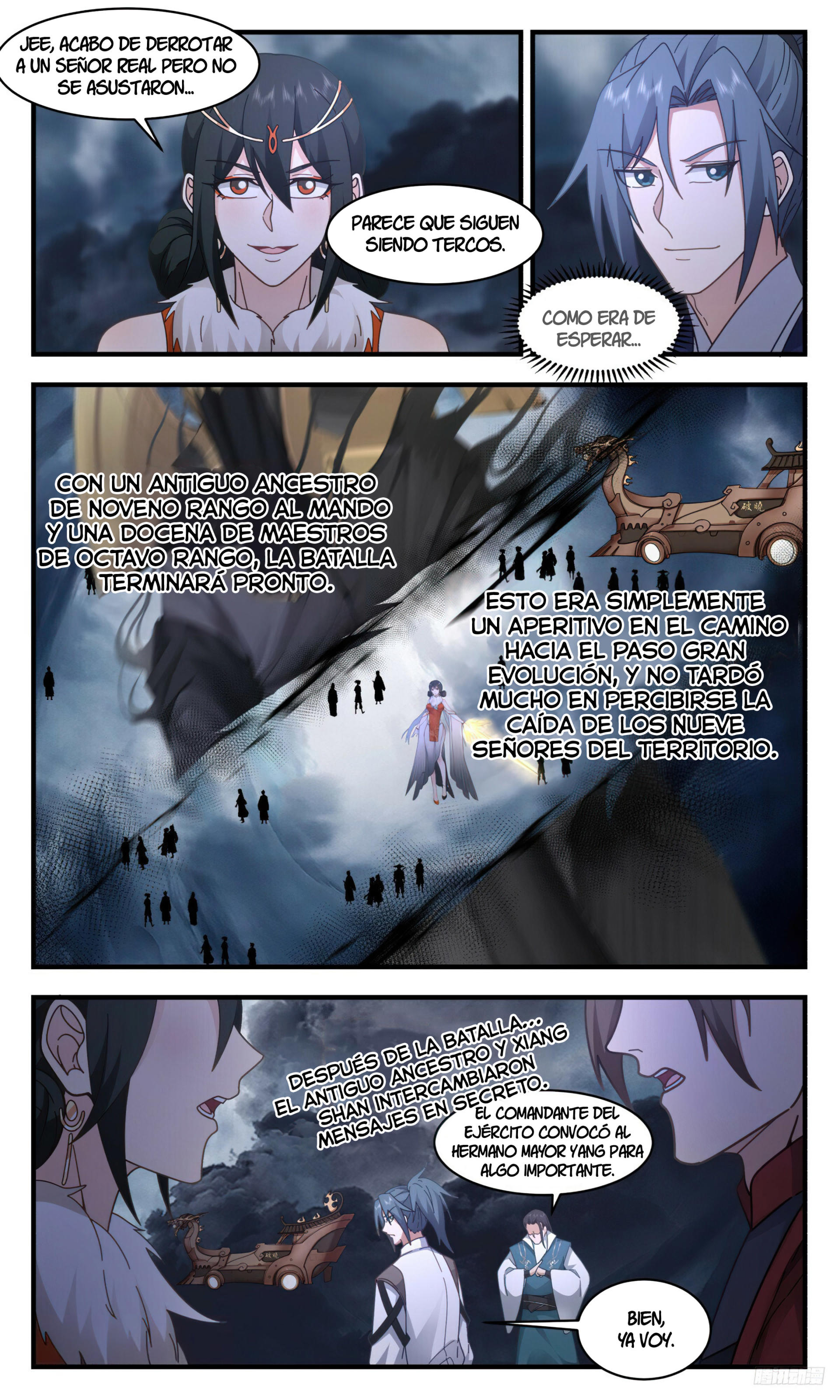 Martial Peak Capítulo 3160 - Página 12 en español