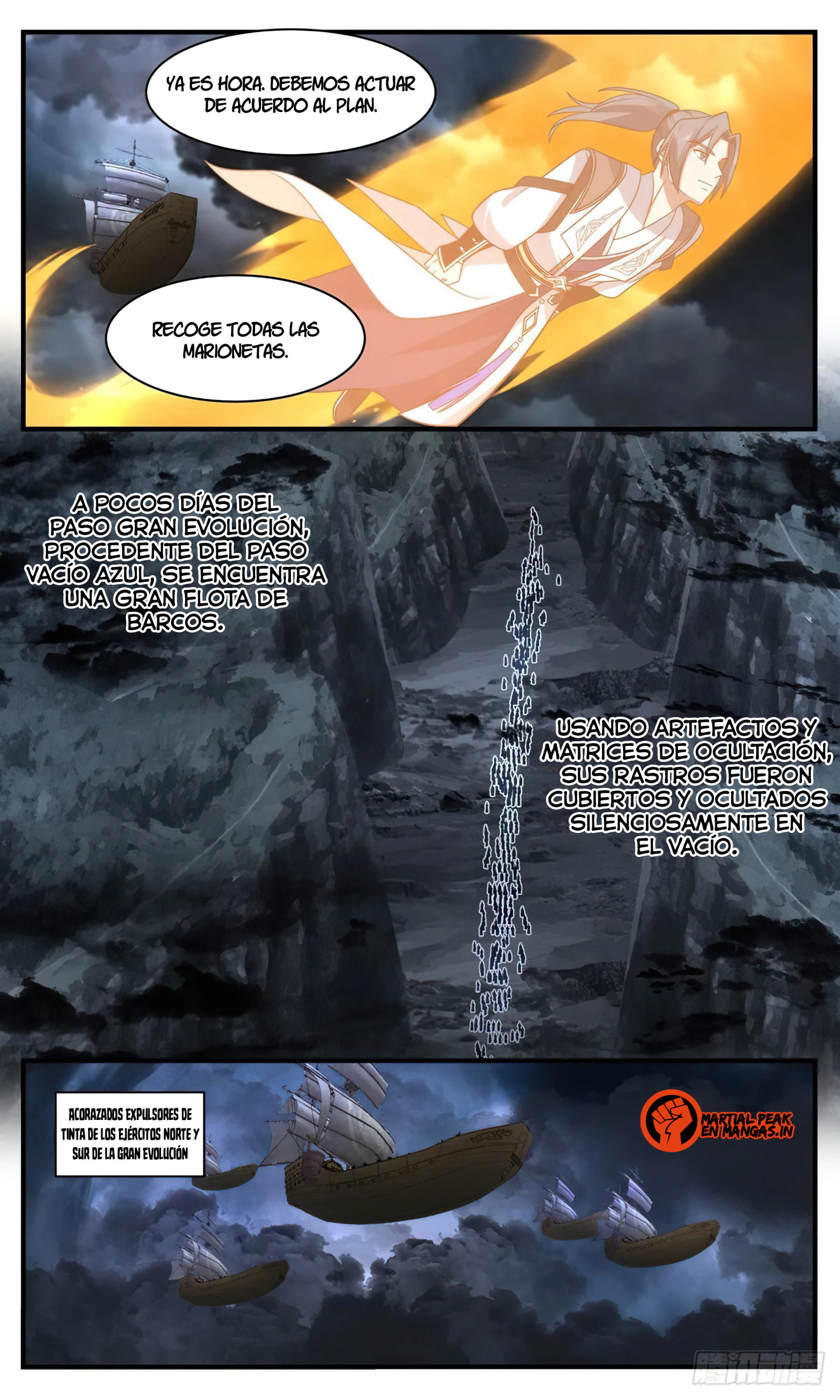 Martial Peak Capítulo 3161 - Página 11 en español