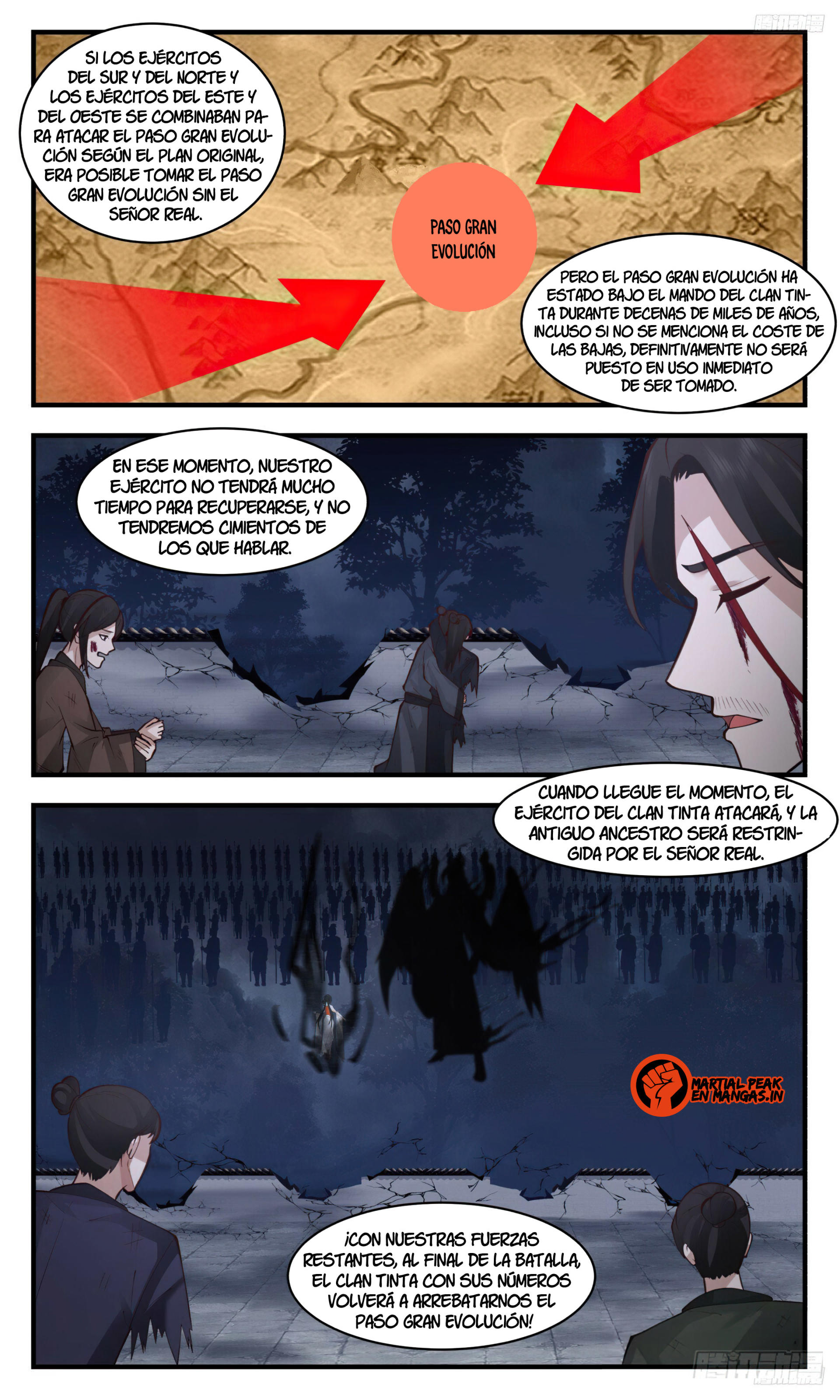 Martial Peak Capítulo 3163 - Página 10 en español