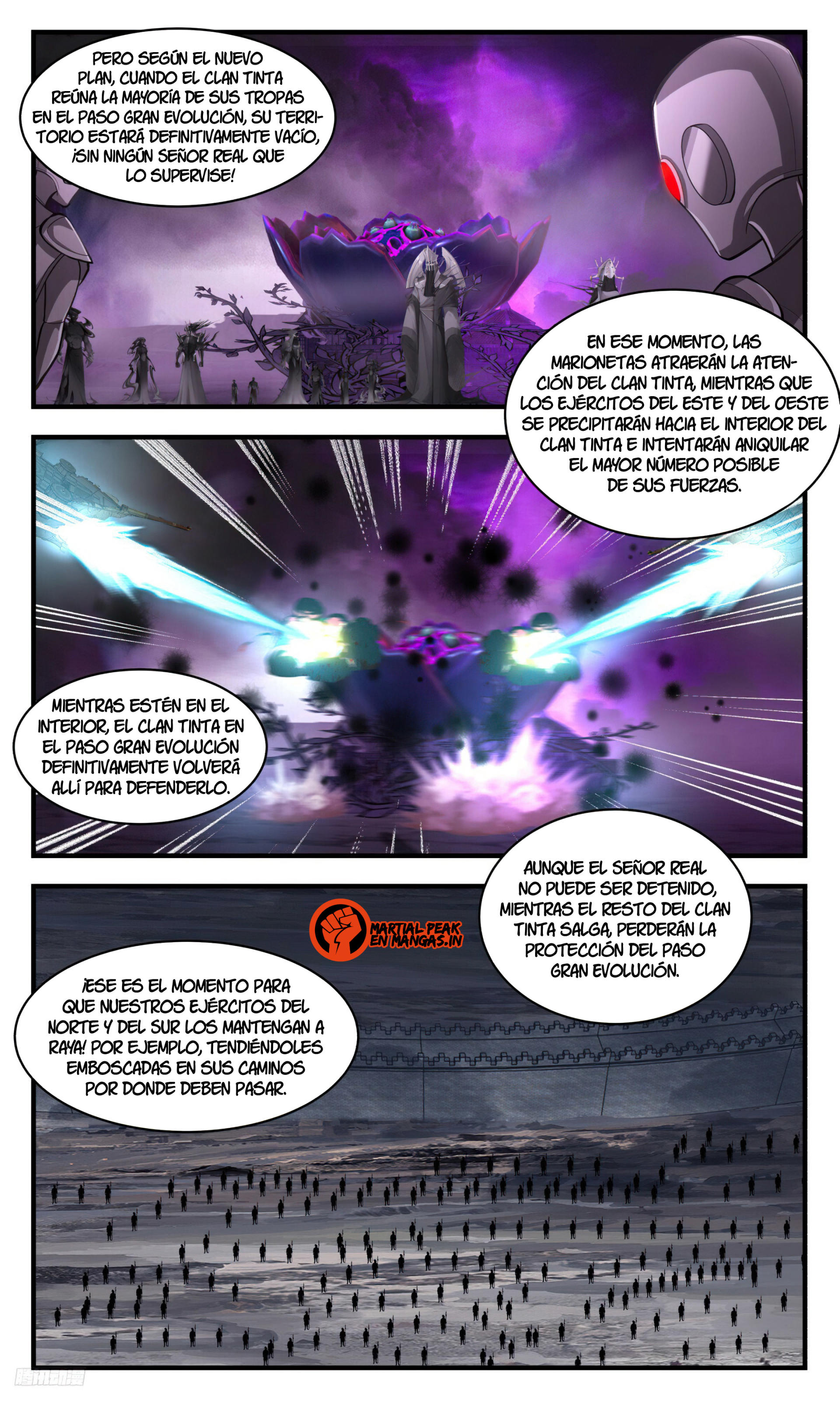 Martial Peak Capítulo 3163 - Página 11 en español