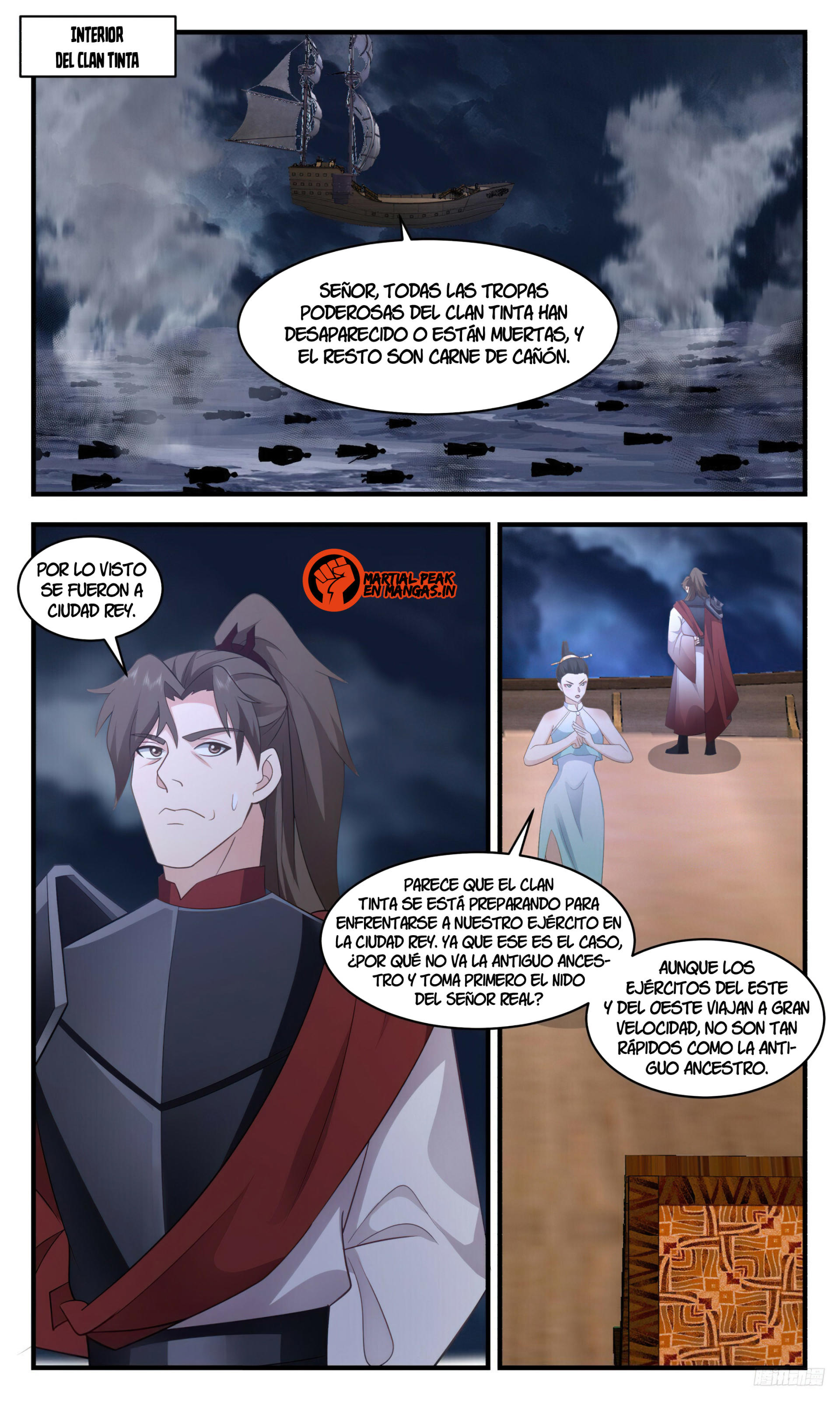 Martial Peak Capítulo 3165 - Página 12 en español