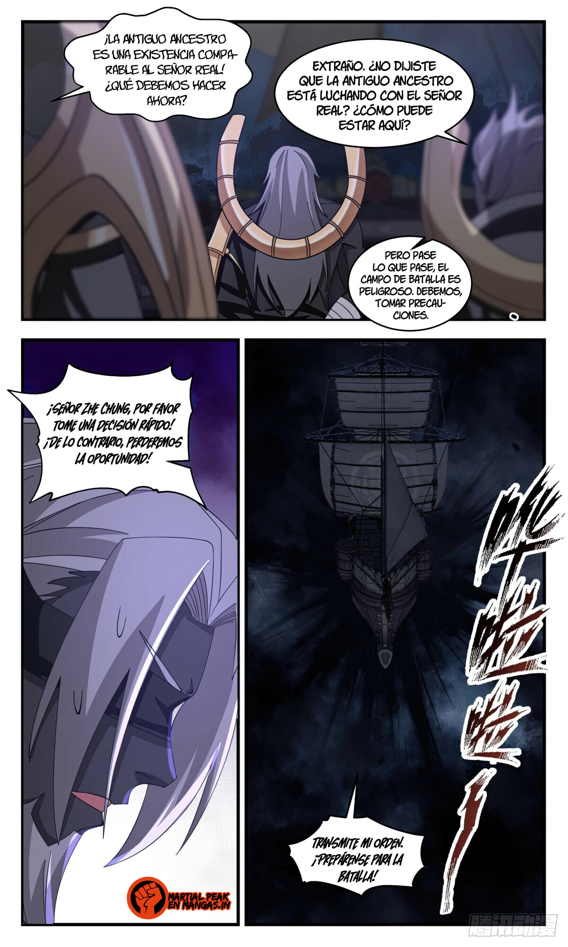 Martial Peak Capítulo 3166 - Página 12 en español