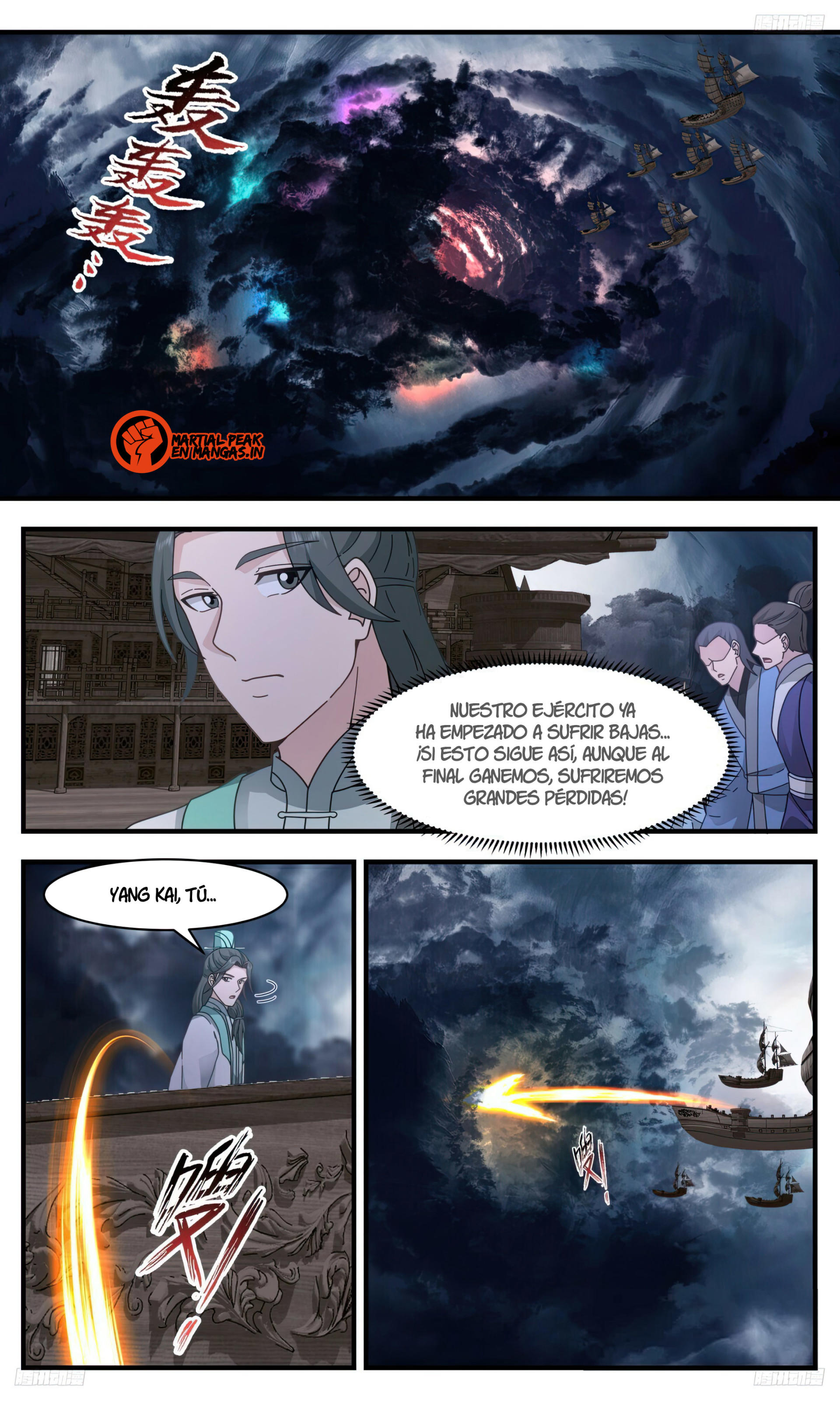 Martial Peak Capítulo 3168 - Página 8 en español