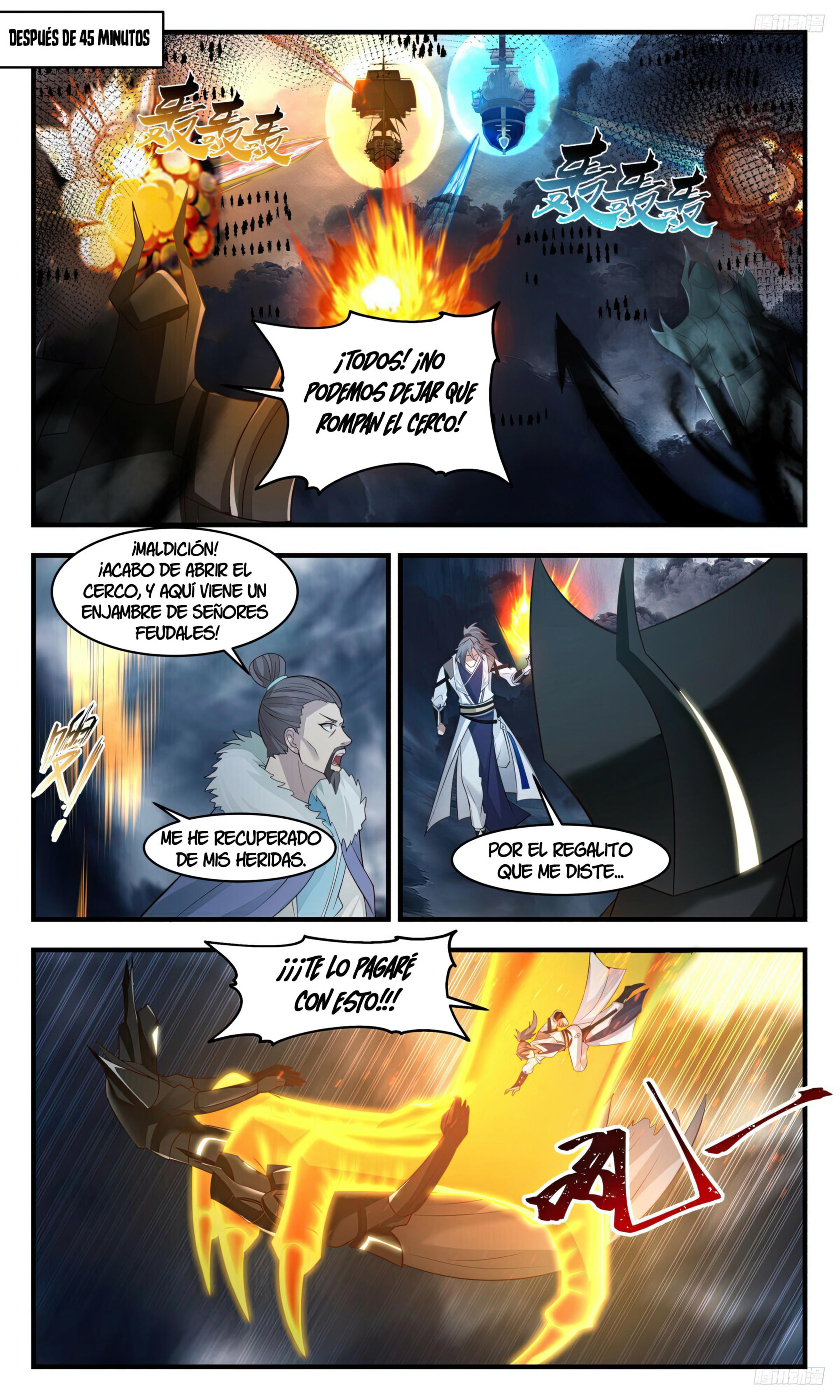 Martial Peak Capítulo 3169 - Página 10 en español