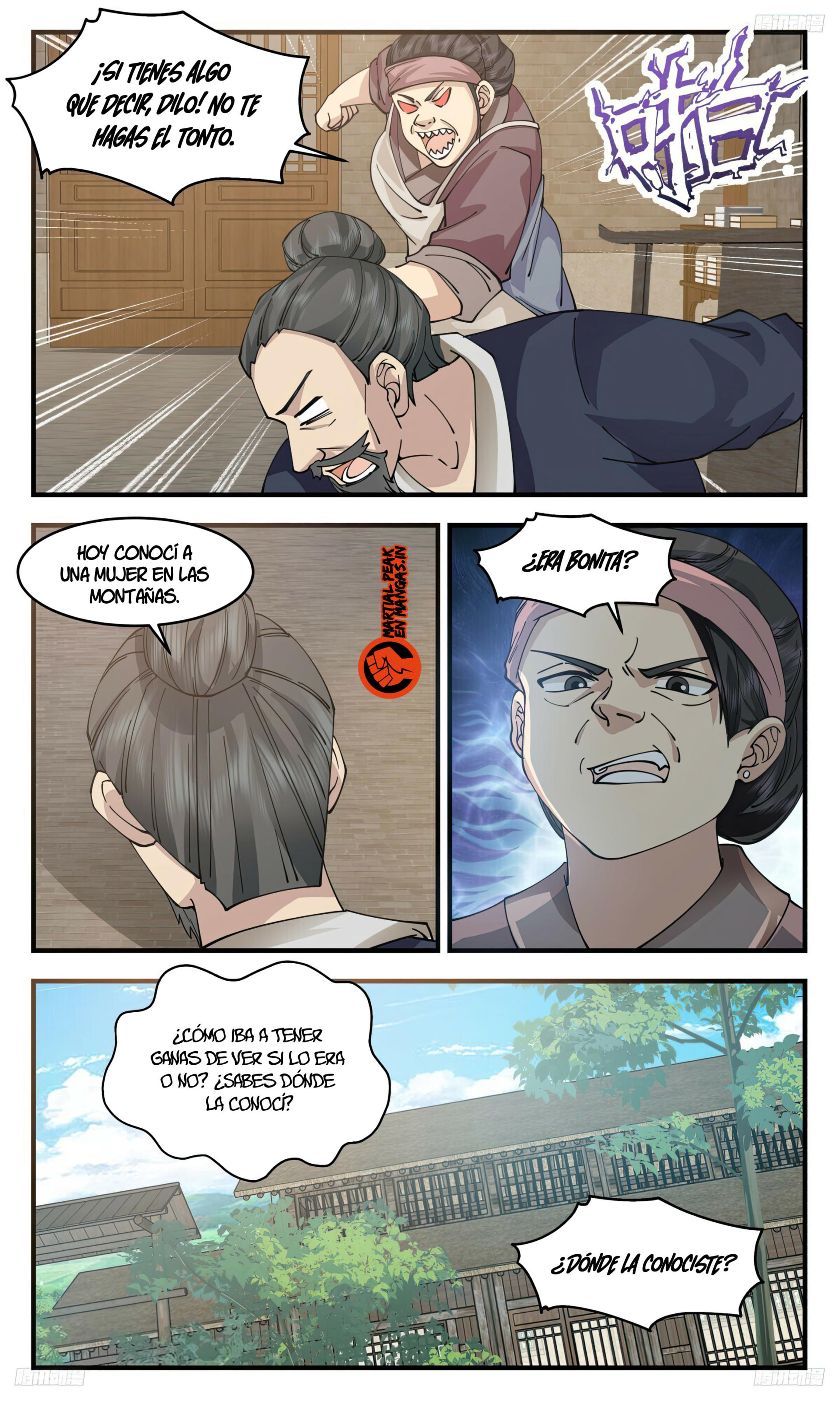 Martial Peak Capítulo 3179 - Página 8 en español