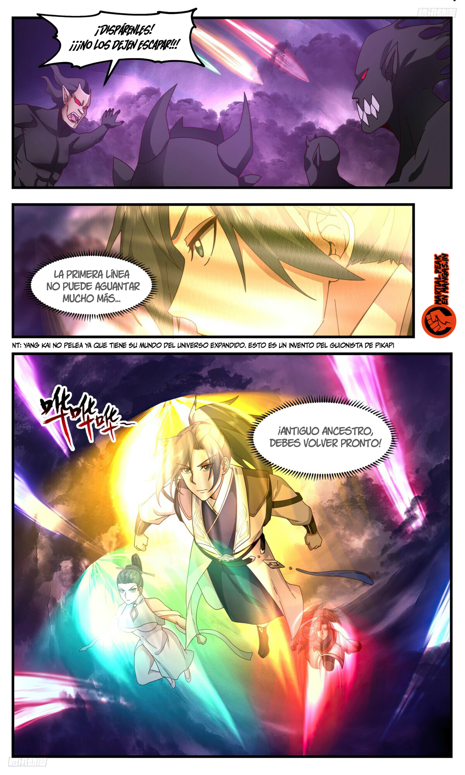 Martial Peak Capítulo 3182 - Página 6 en español
