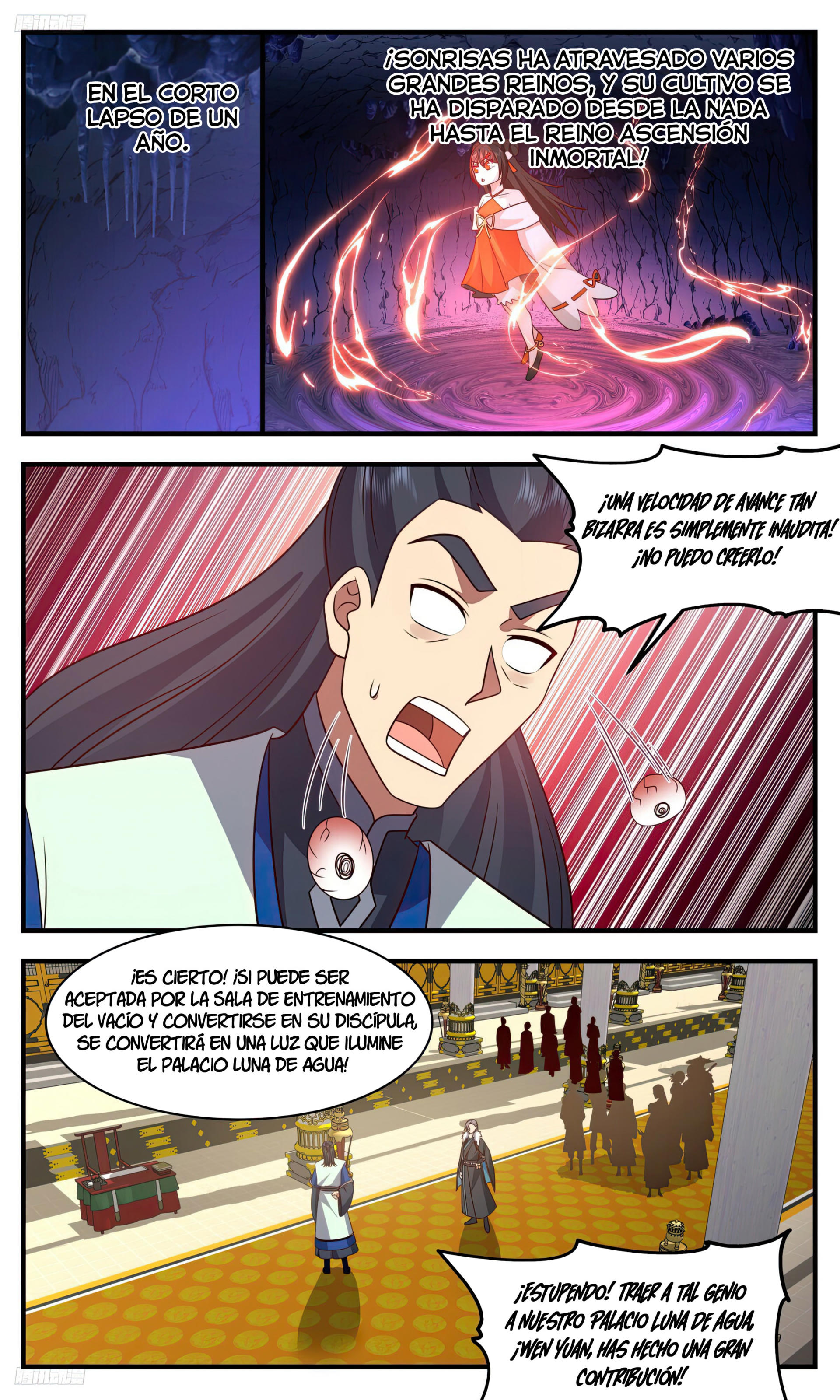 Martial Peak Capítulo 3182 - Página 9 en español