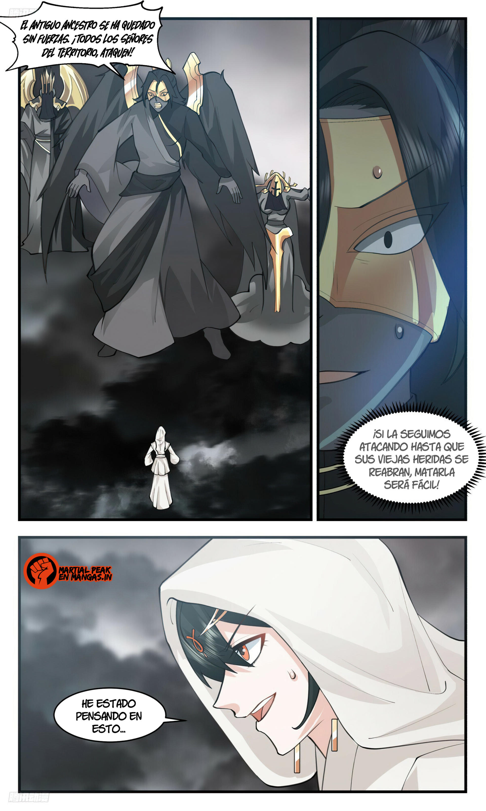 Martial Peak Capítulo 3187 - Página 3 en español