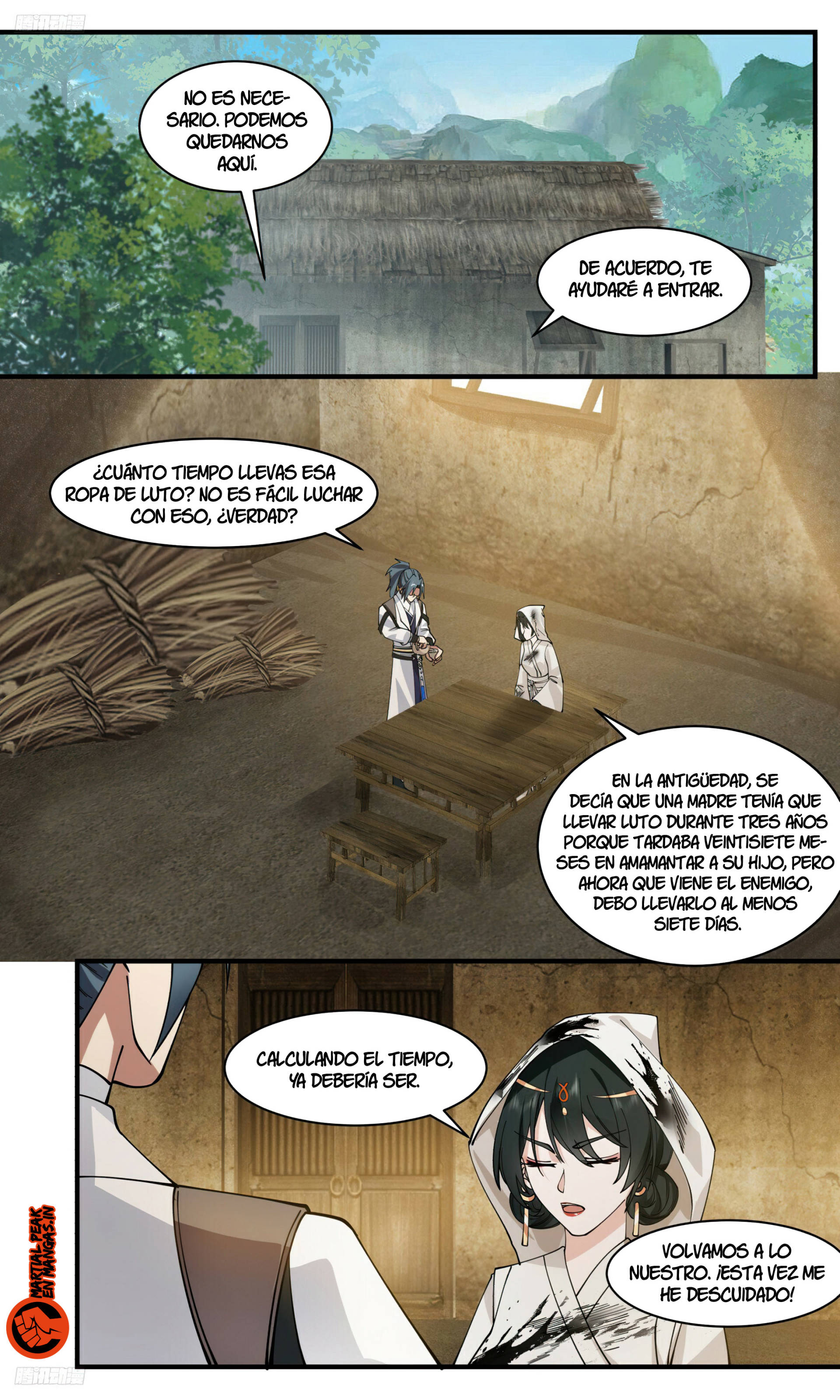 Martial Peak Capítulo 3189 - Página 5 en español