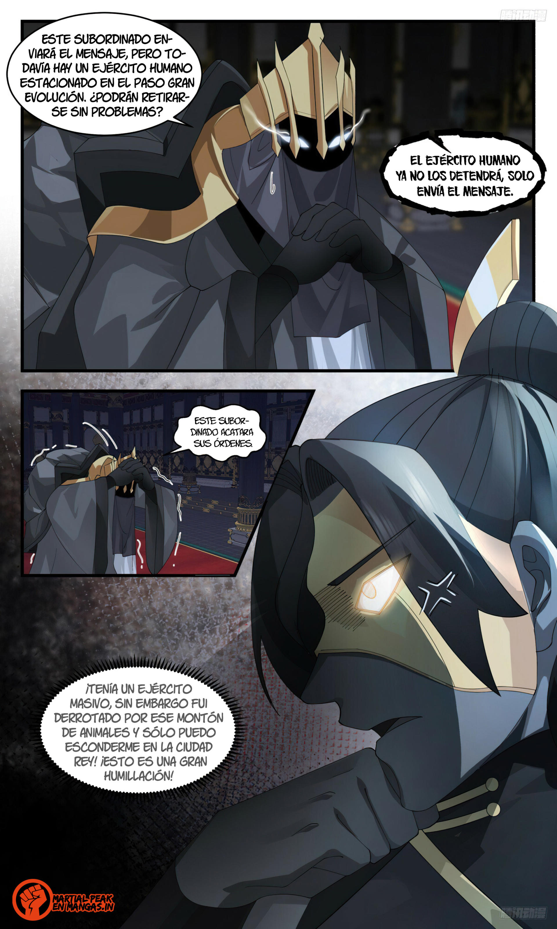 Martial Peak Capítulo 3196 - Página 10 en español