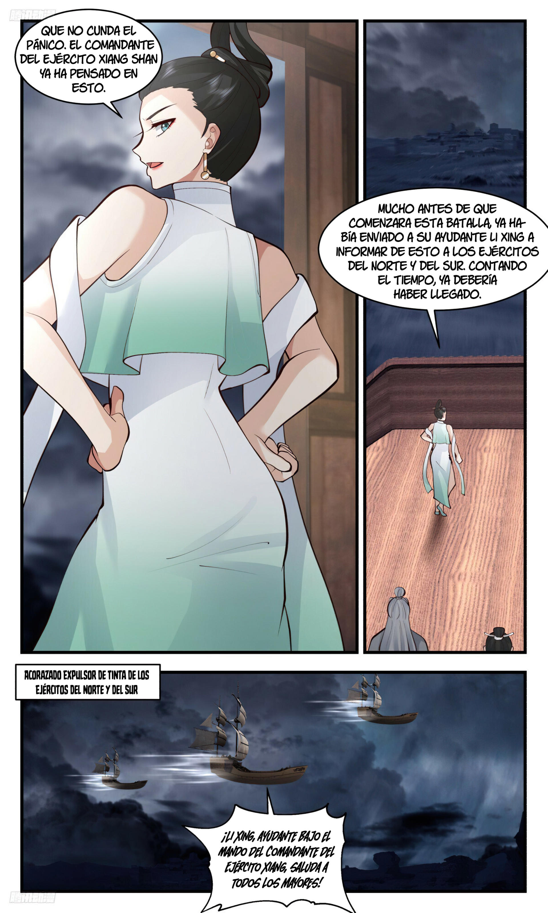 Martial Peak Capítulo 3196 - Página 3 en español