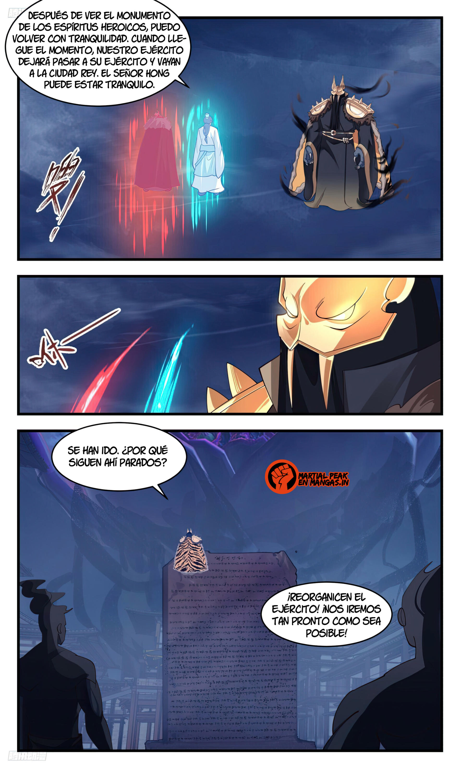 Martial Peak Capítulo 3199 - Página 9 en español