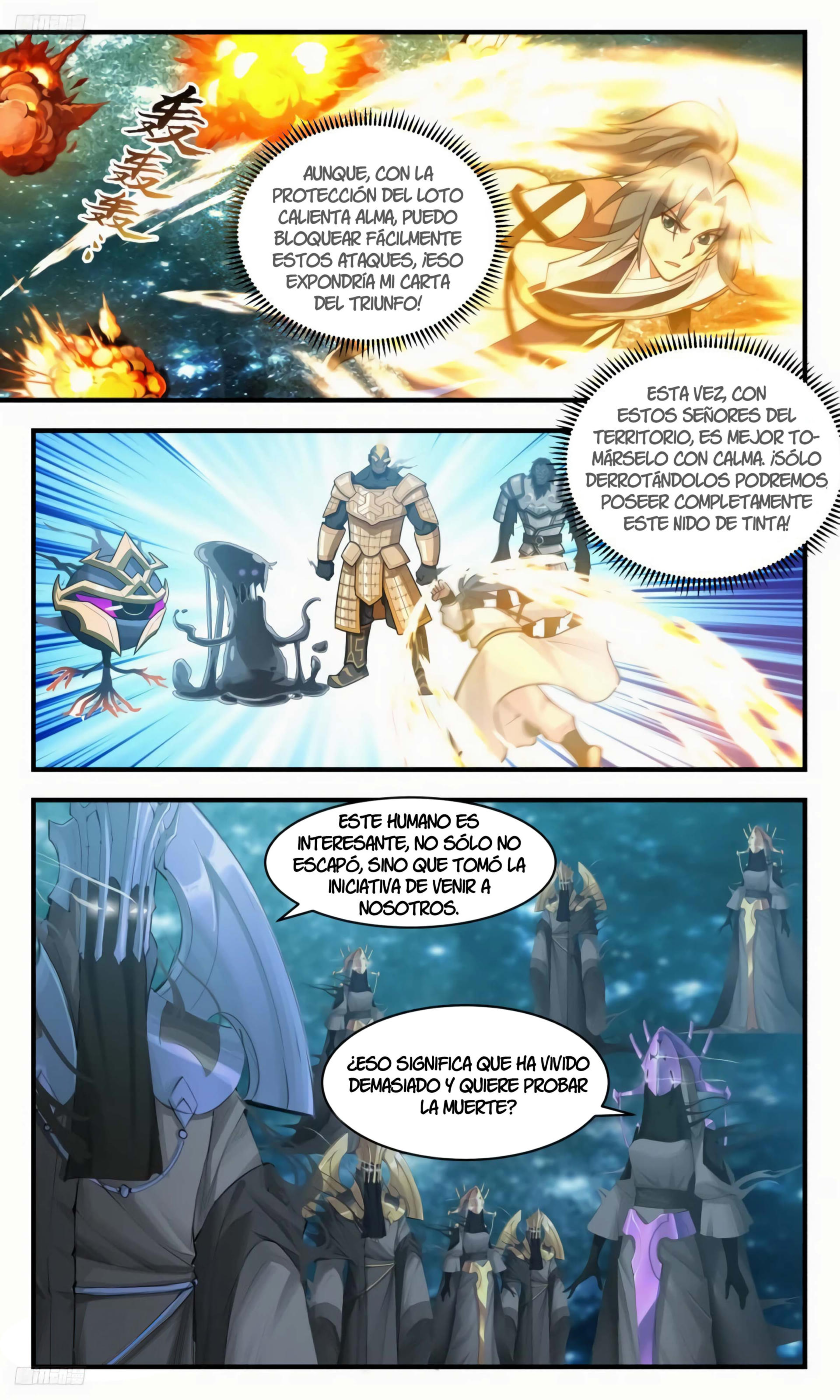 Martial Peak Capítulo 3207 - Página 3 en español