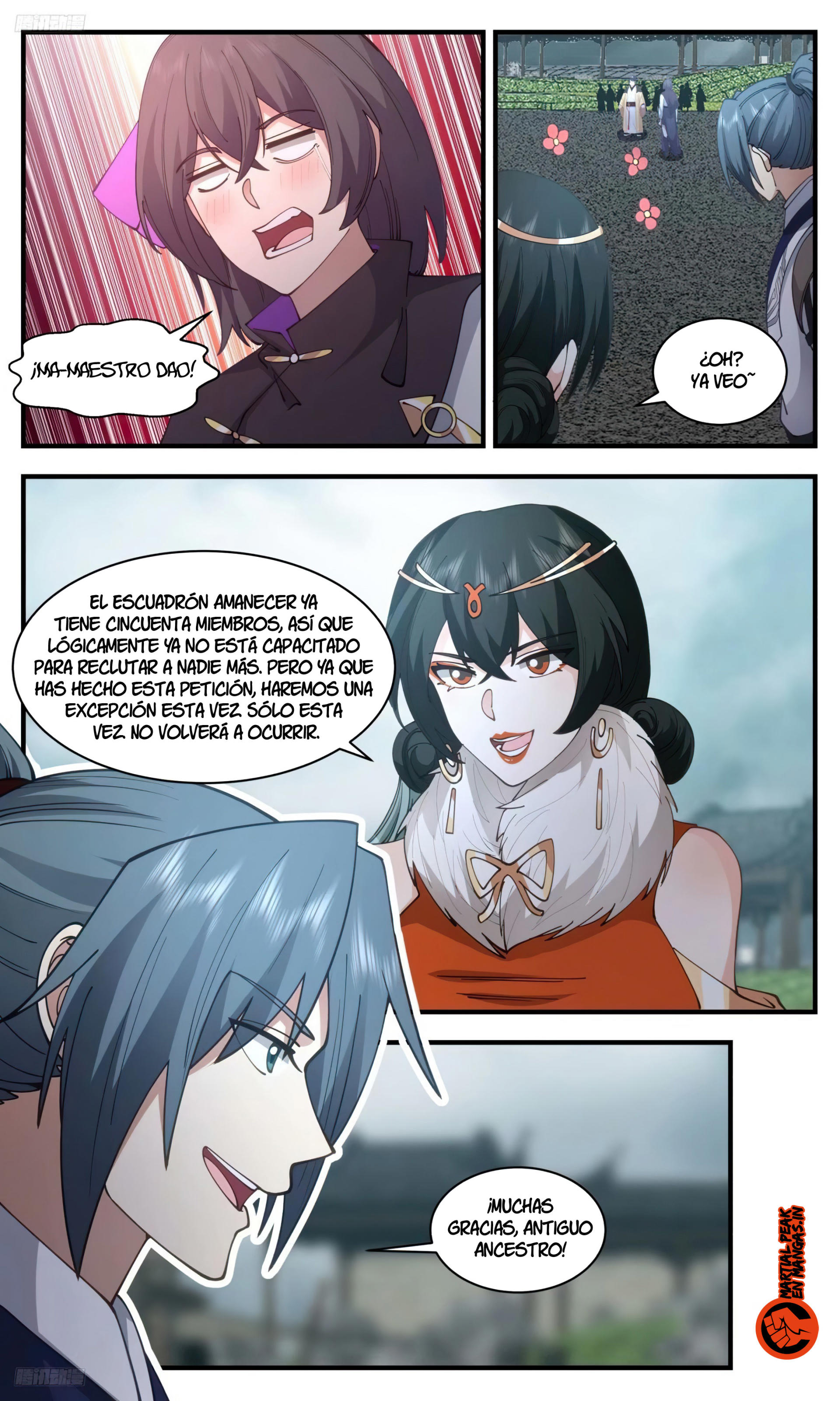 Martial Peak Capítulo 3215 - Página 11 en español