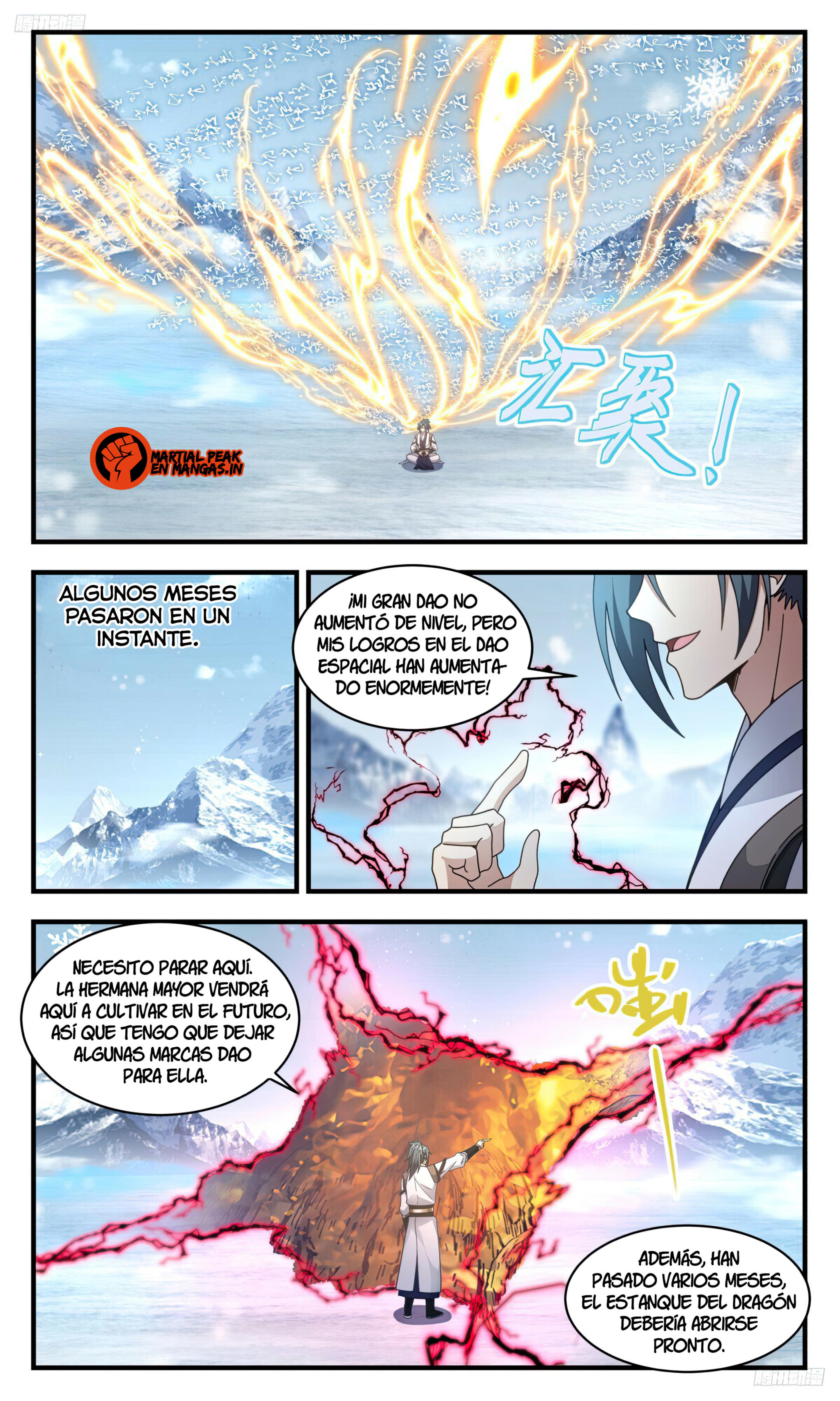 Martial Peak Capítulo 3221 - Página 7 en español