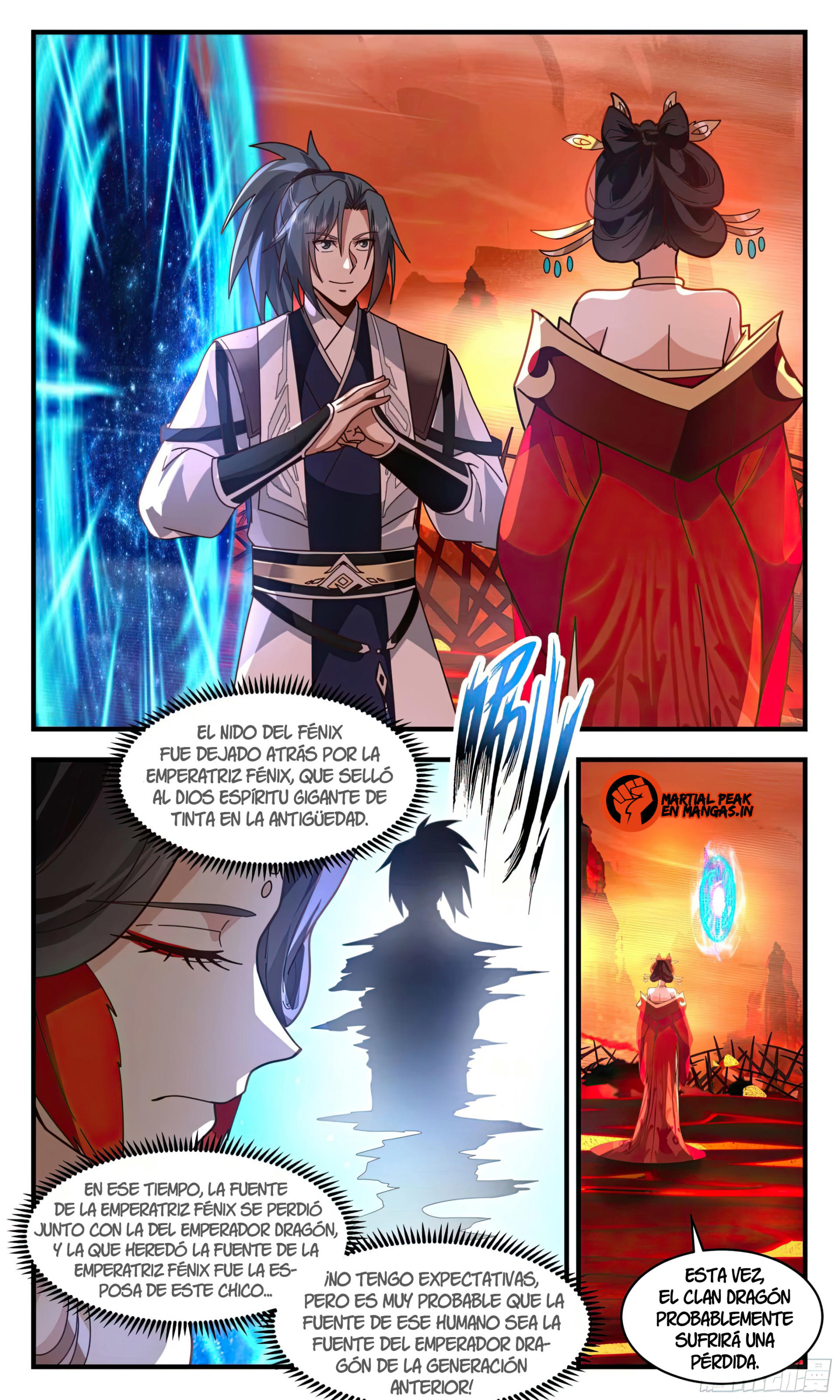 Martial Peak Capítulo 3222 - Página 11 en español