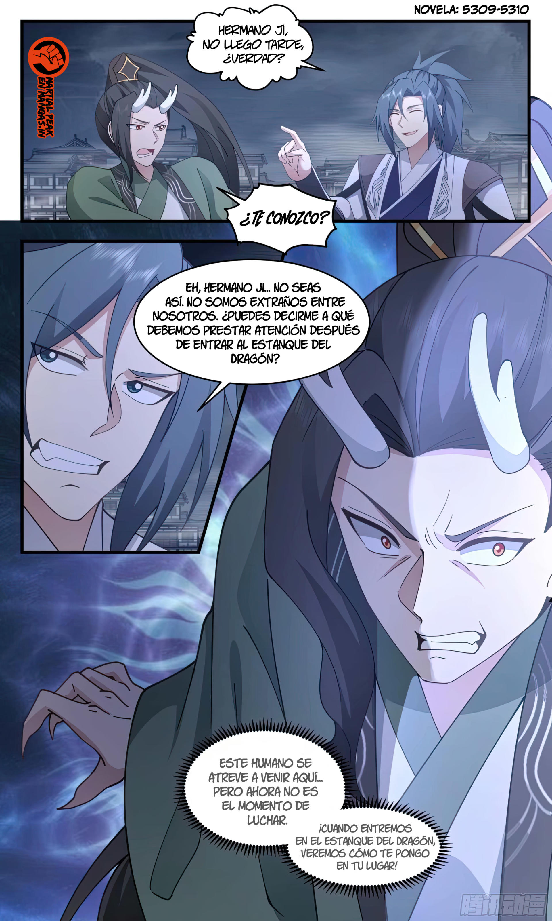 Martial Peak Capítulo 3222 - Página 13 en español