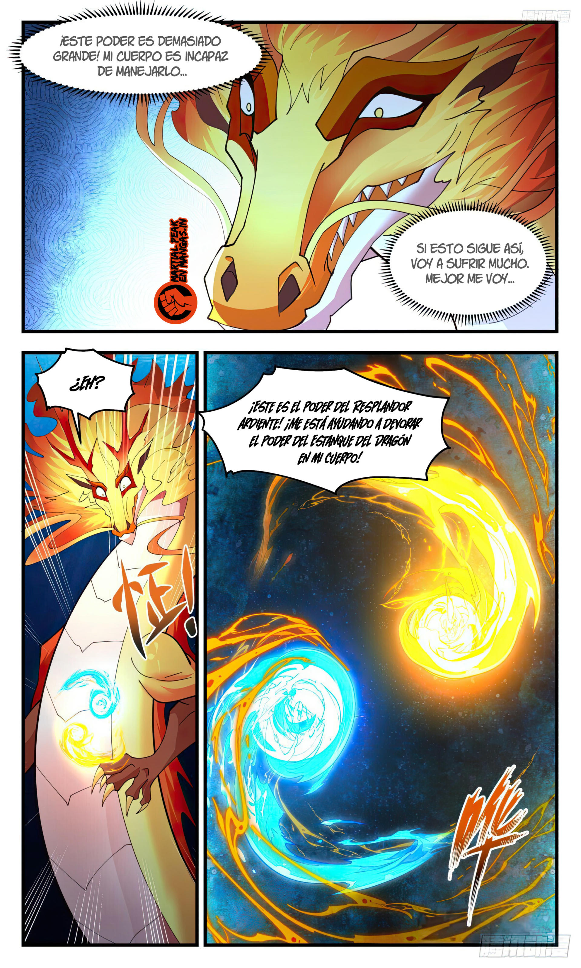 Martial Peak Capítulo 3224 - Página 10 en español