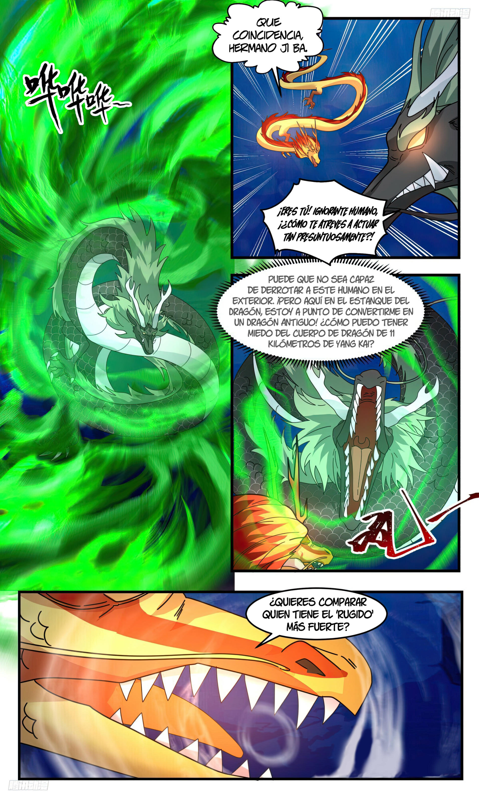 Martial Peak Capítulo 3224 - Página 6 en español