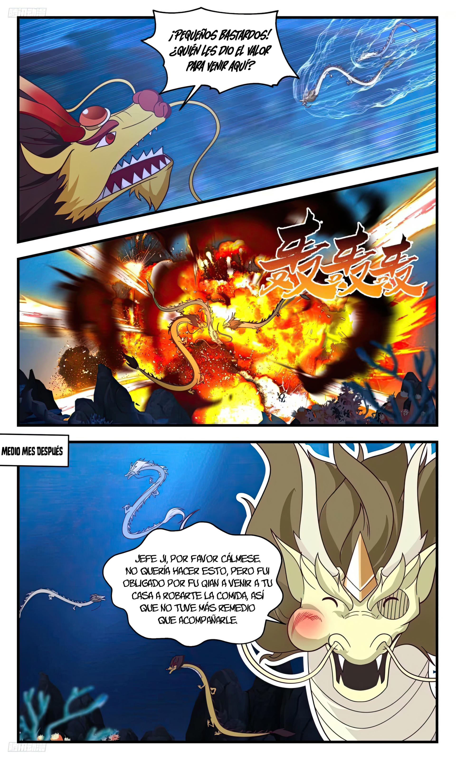 Martial Peak Capítulo 3225 - Página 3 en español