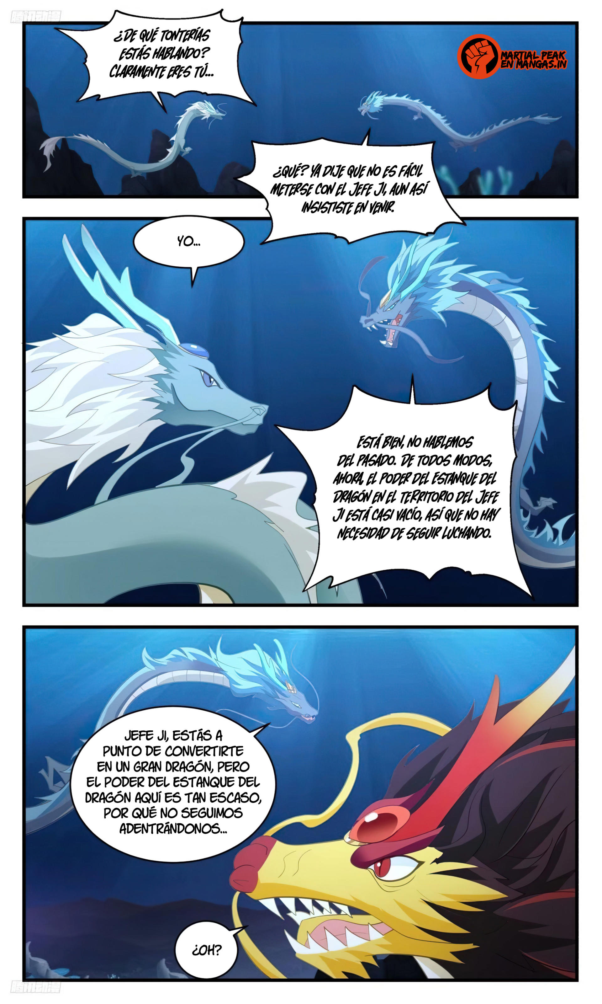 Martial Peak Capítulo 3225 - Página 4 en español