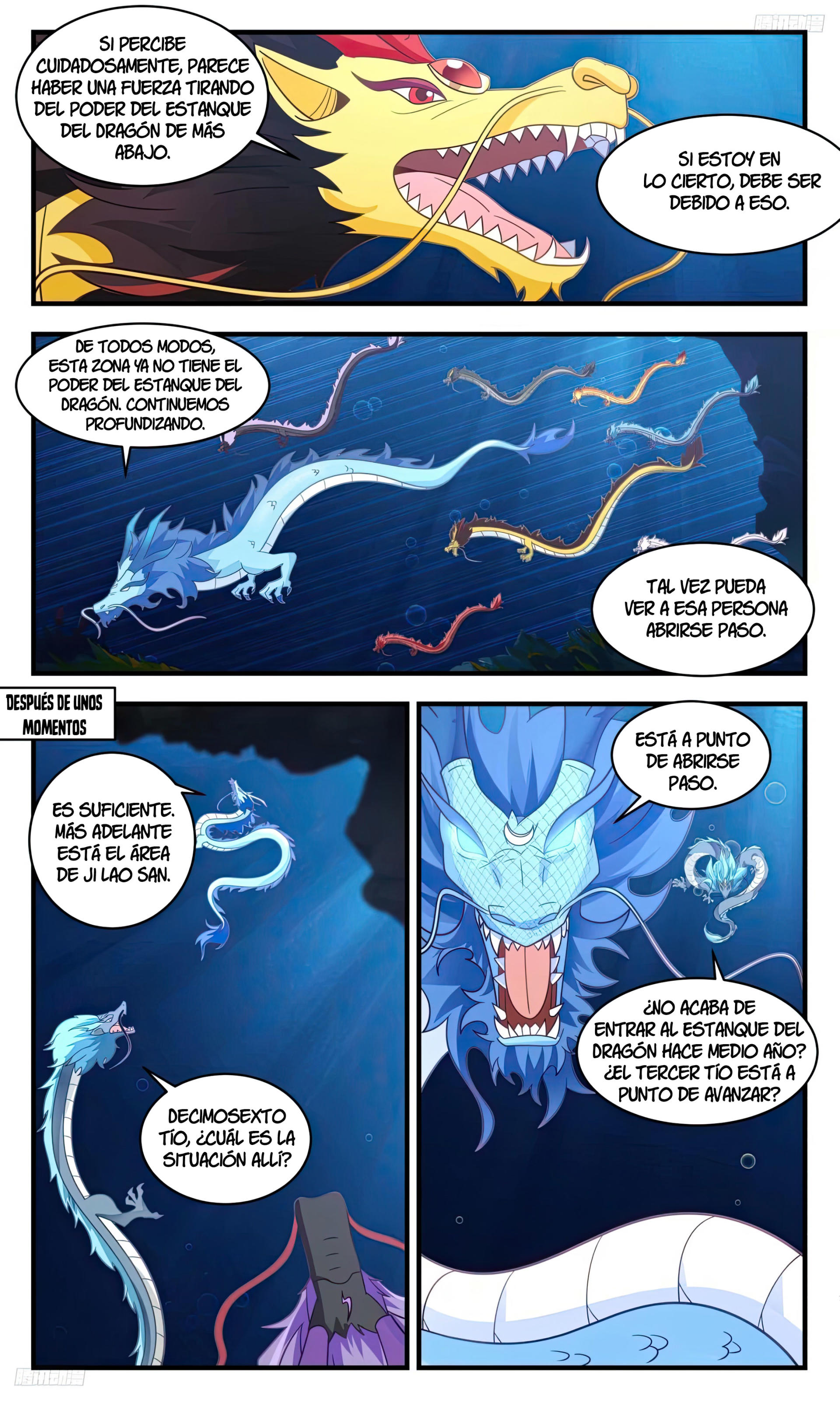 Martial Peak Capítulo 3225 - Página 8 en español