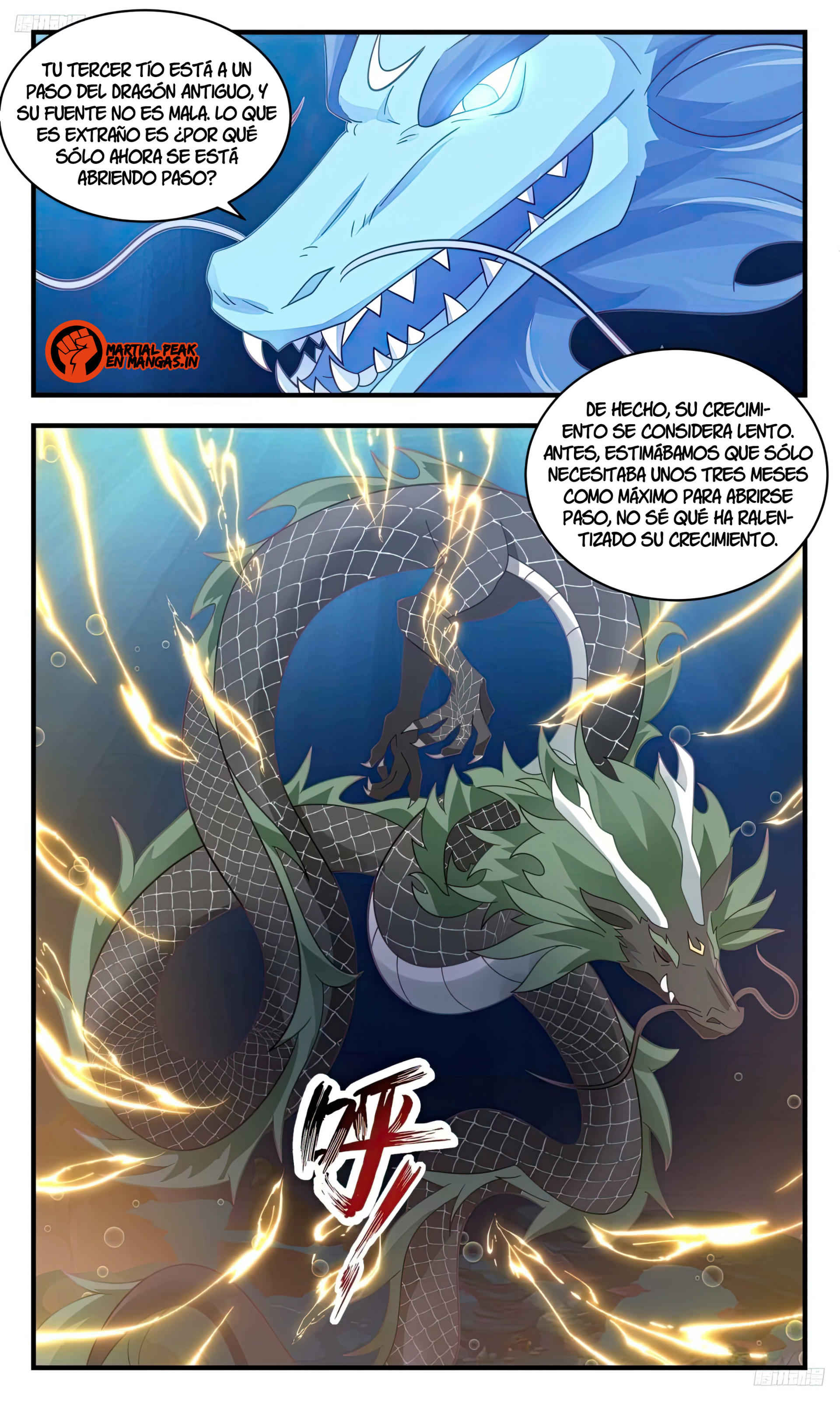 Martial Peak Capítulo 3225 - Página 9 en español