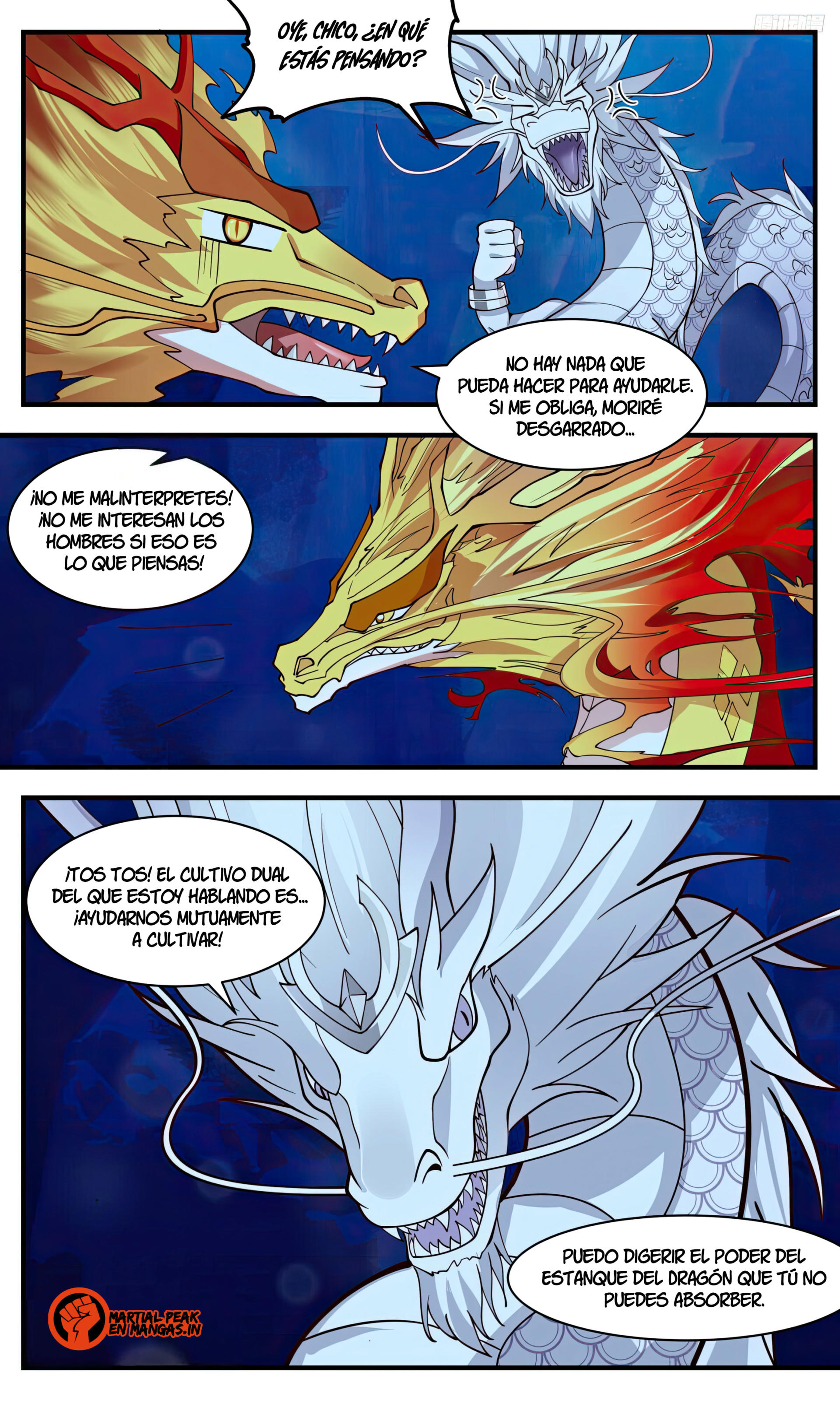 Martial Peak Capítulo 3228 - Página 6 en español