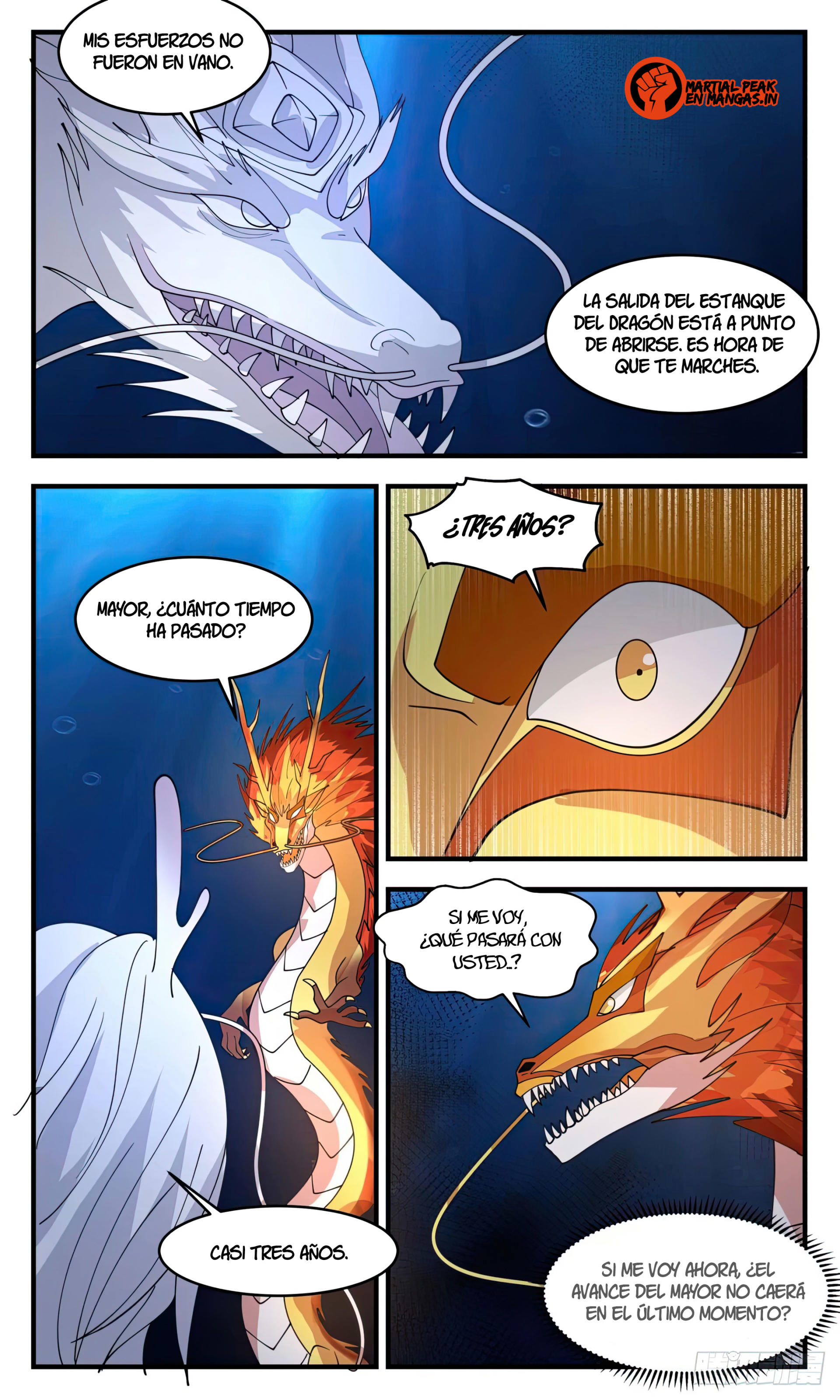 Martial Peak Capítulo 3229 - Página 3 en español