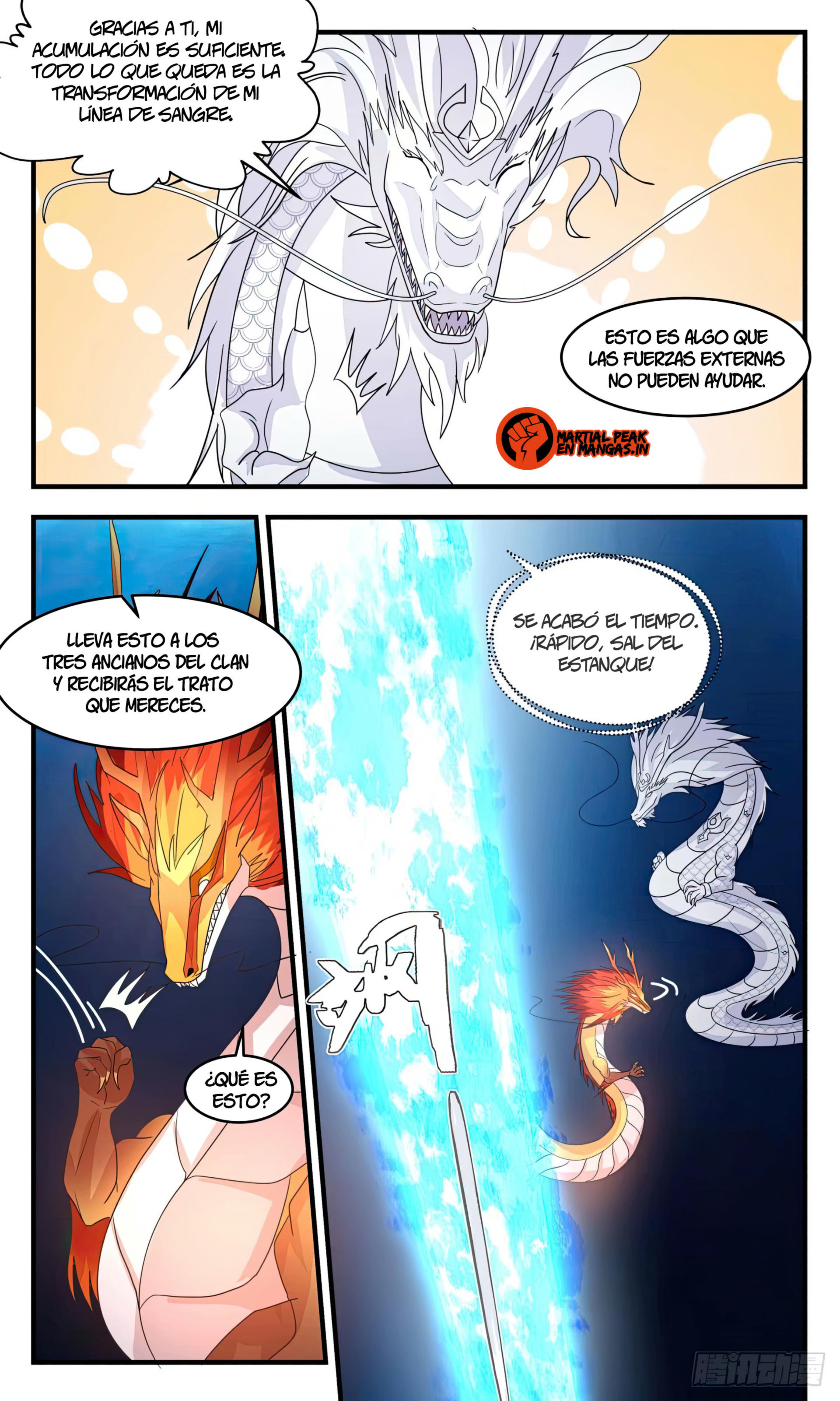 Martial Peak Capítulo 3229 - Página 4 en español