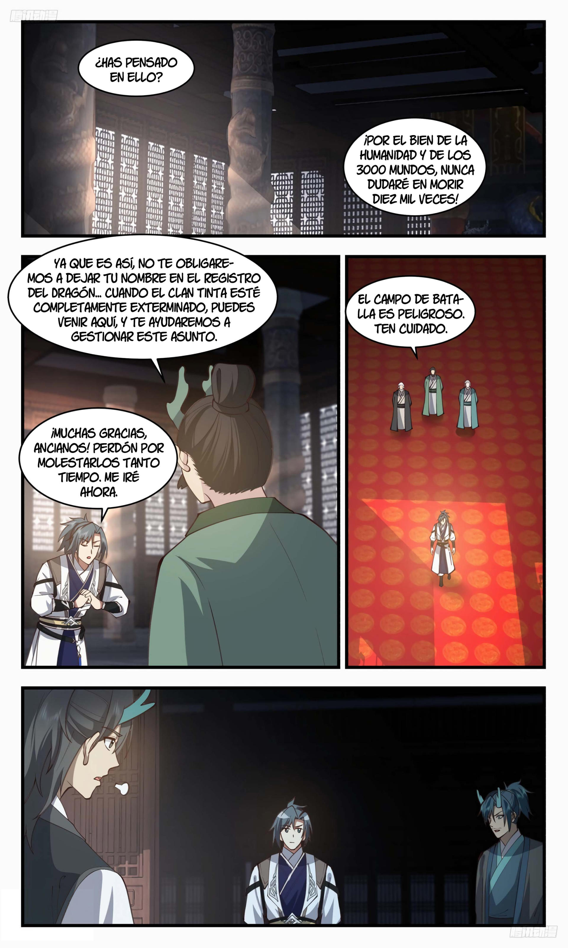 Martial Peak Capítulo 3230 - Página 10 en español