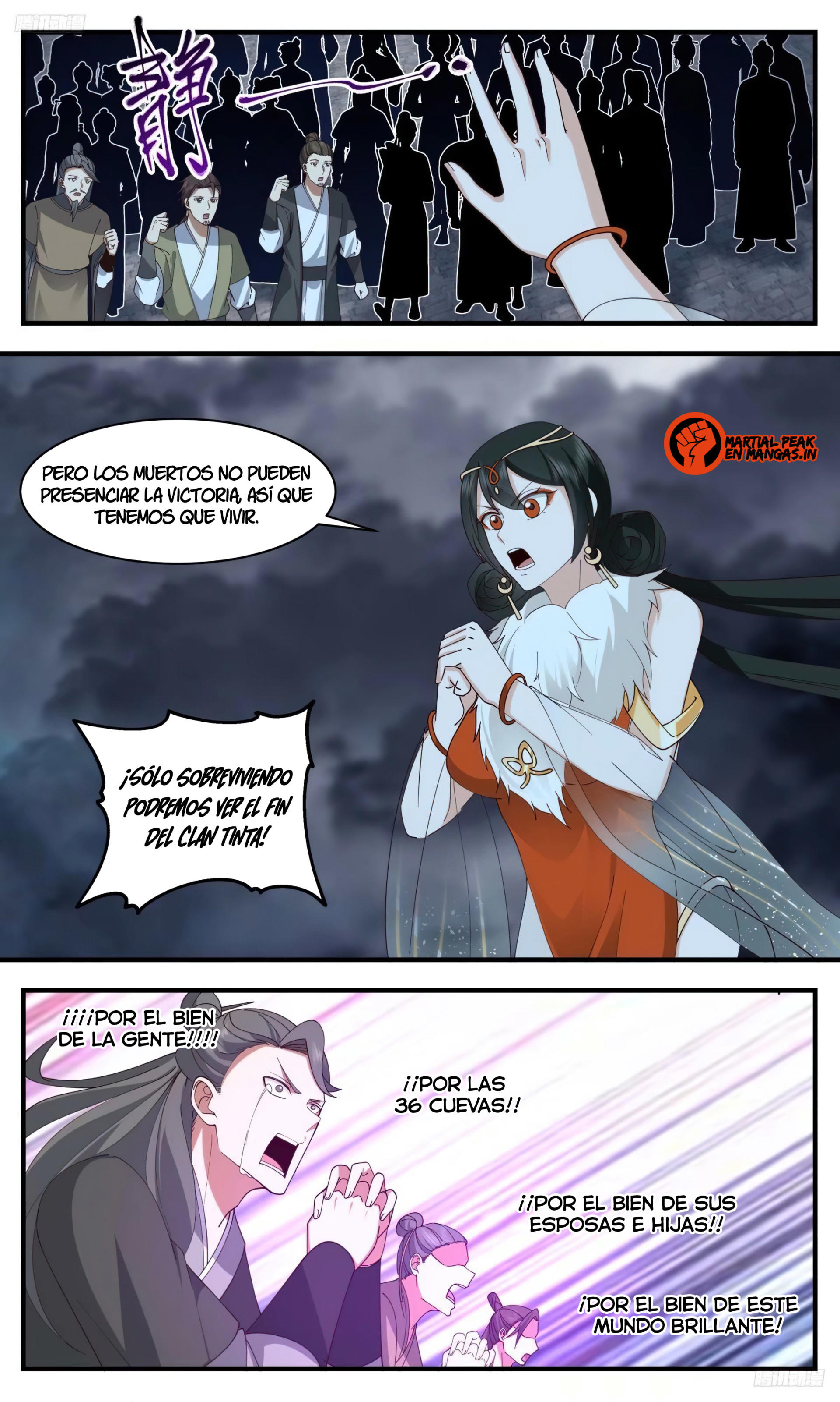 Martial Peak Capítulo 3234 - Página 9 en español