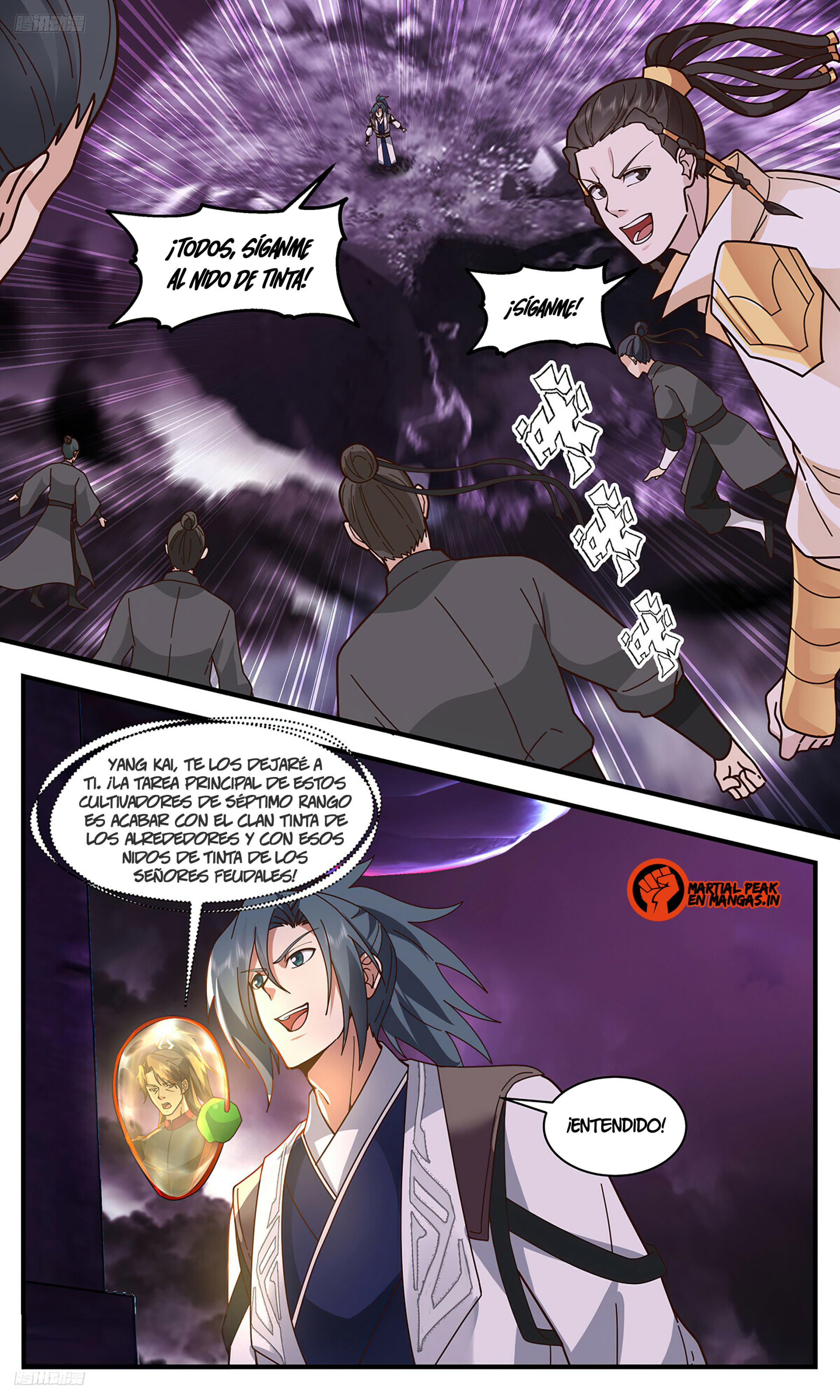Martial Peak Capítulo 3242 - Página 4 en español