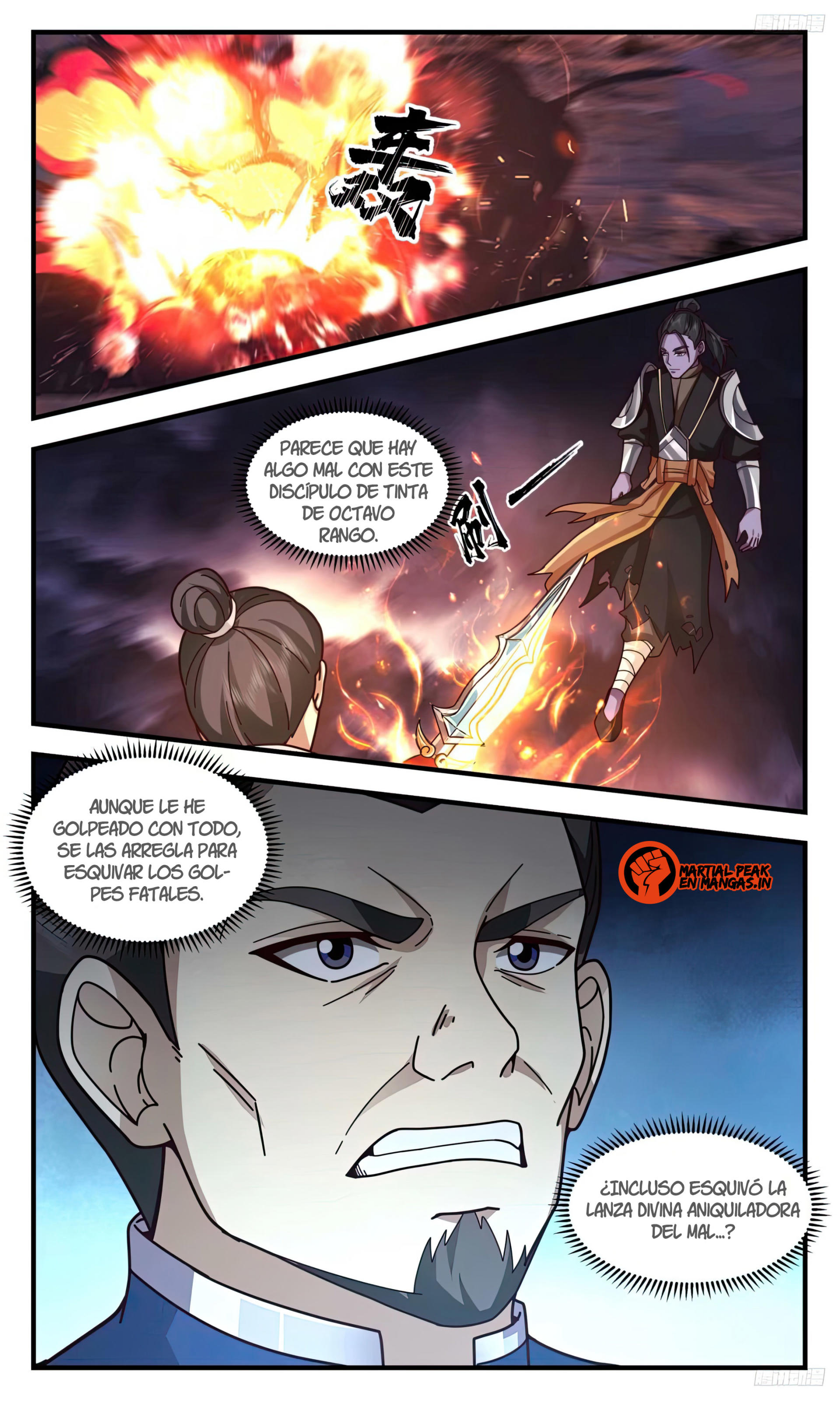 Martial Peak Capítulo 3247 - Página 12 en español