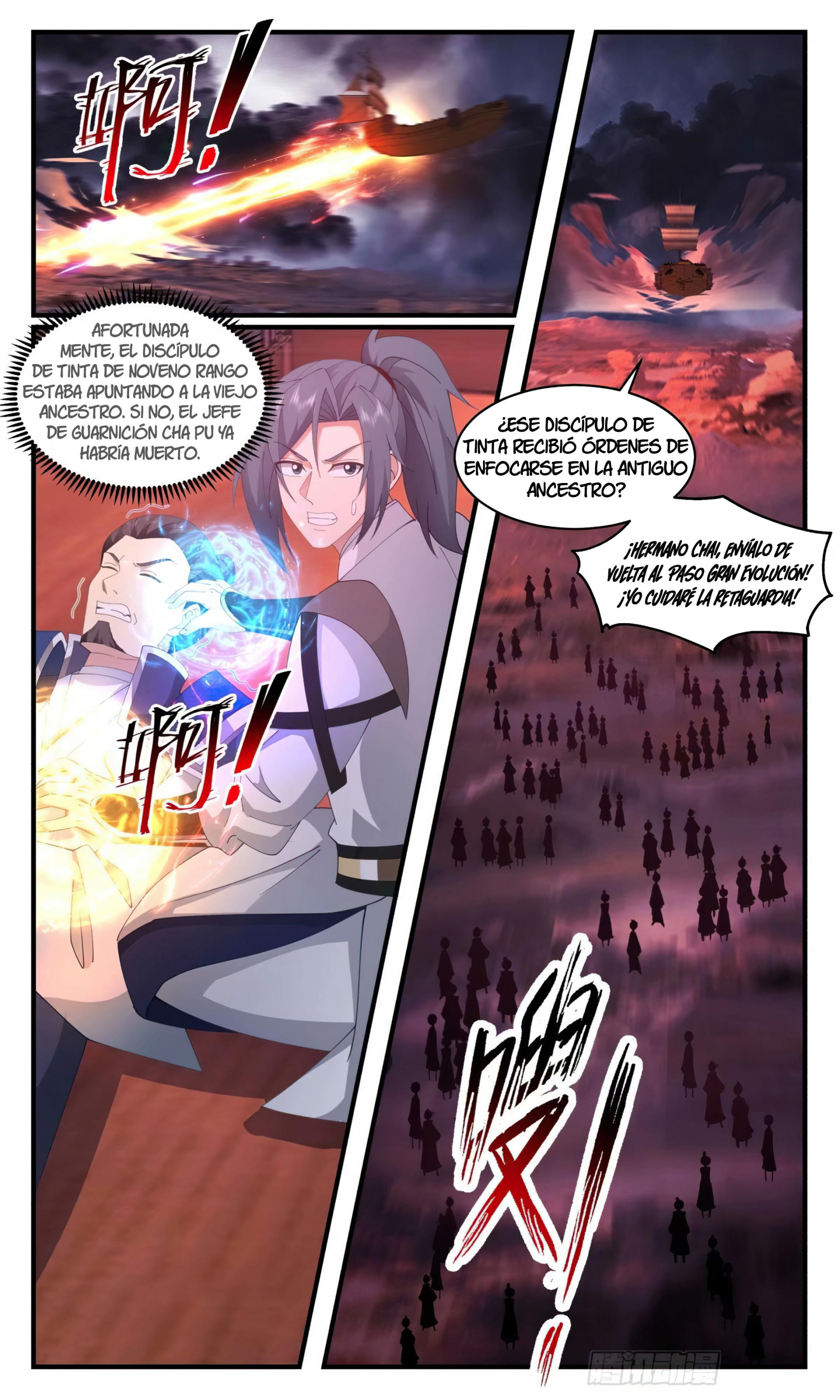 Martial Peak Capítulo 3248 - Página 9 en español