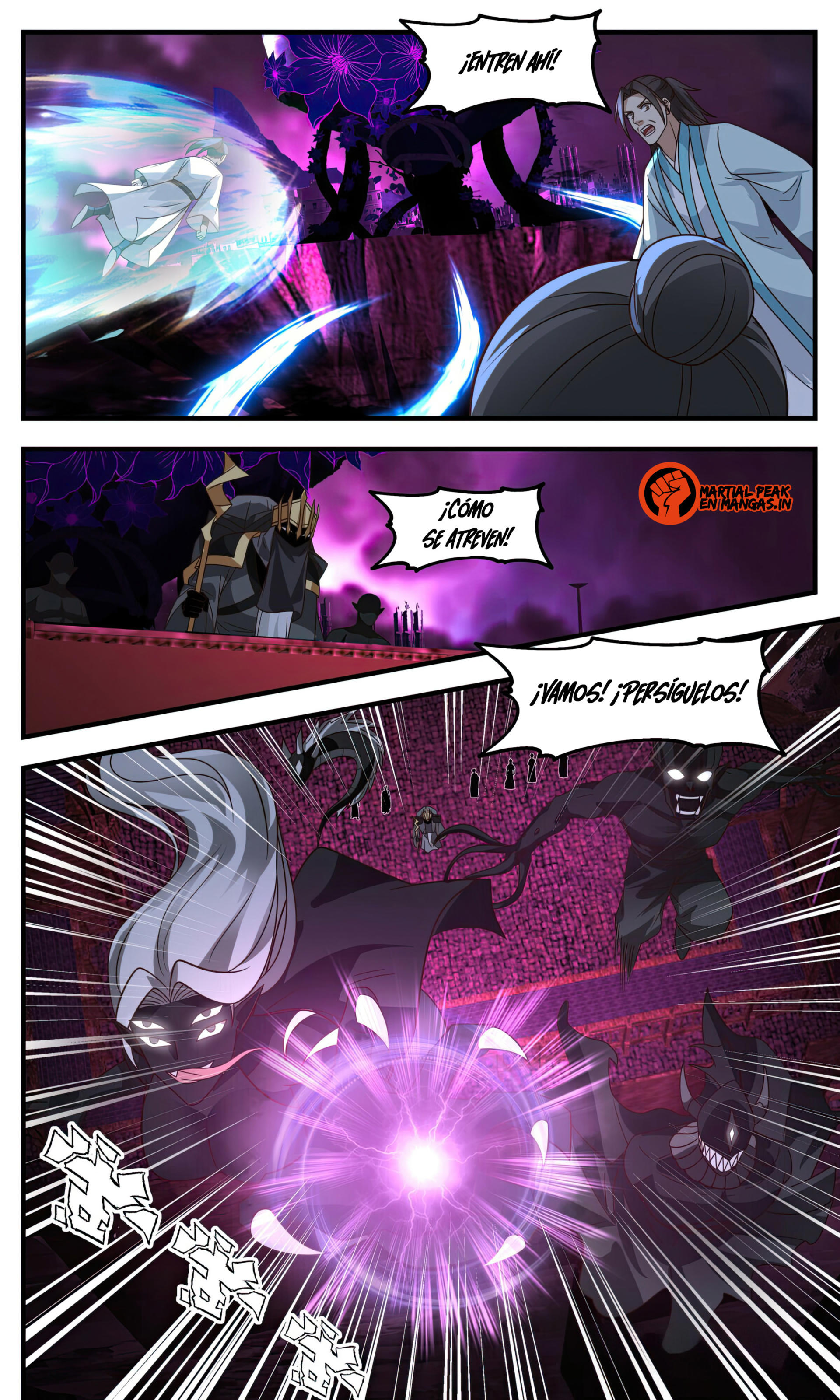 Martial Peak Capítulo 3249 - Página 8 en español