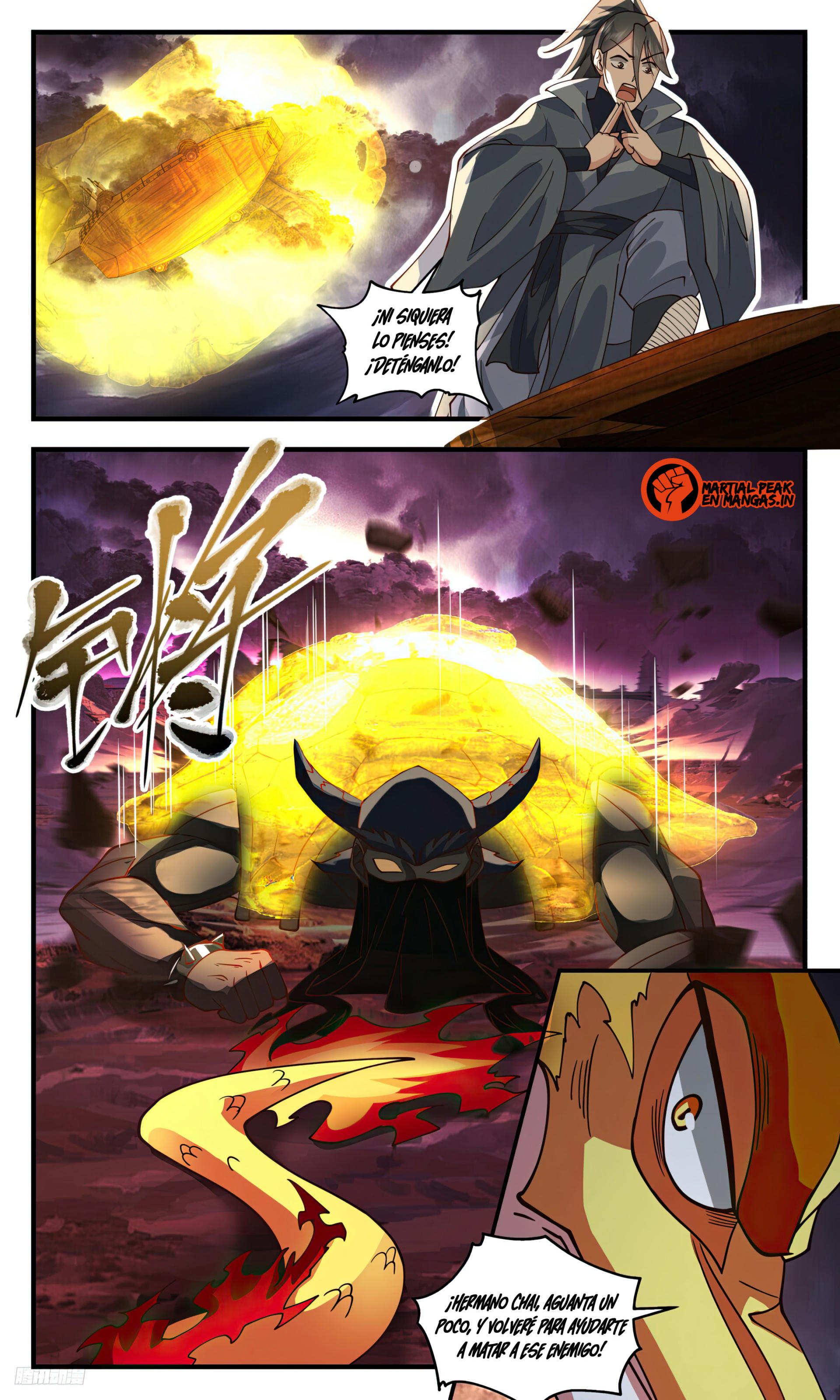 Martial Peak Capítulo 3252 - Página 11 en español