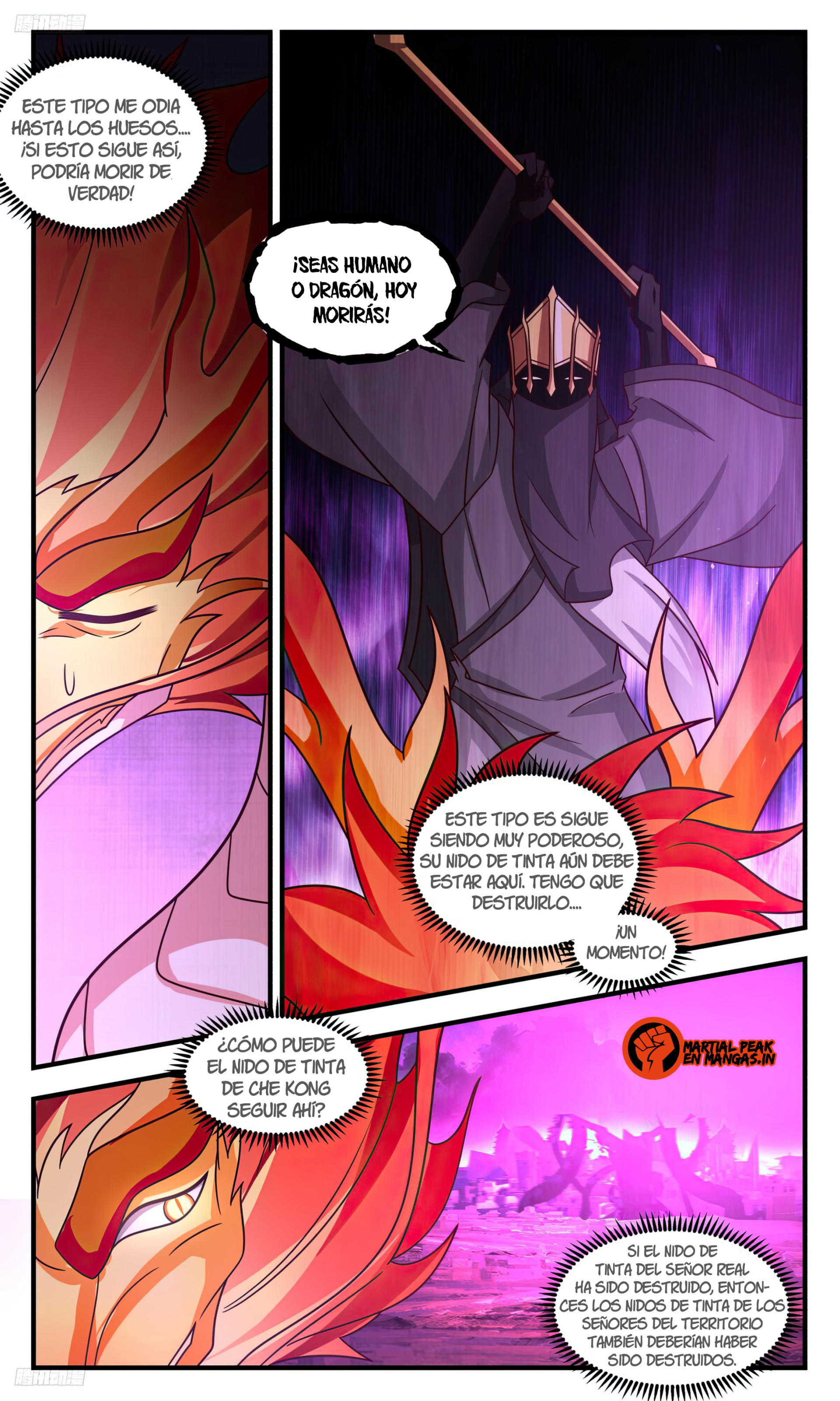 Martial Peak Capítulo 3252 - Página 5 en español