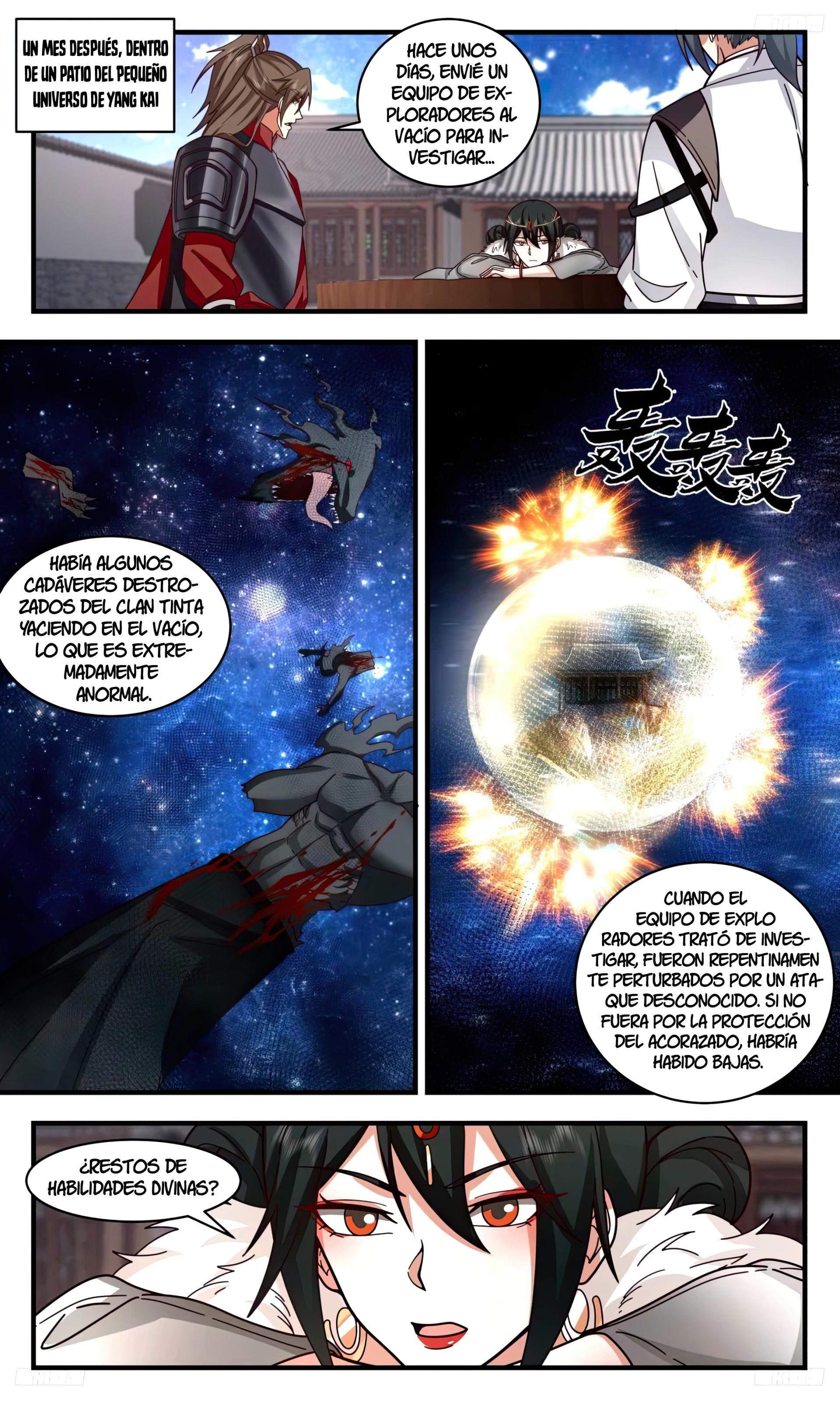 Martial Peak Capítulo 3261 - Página 7 en español