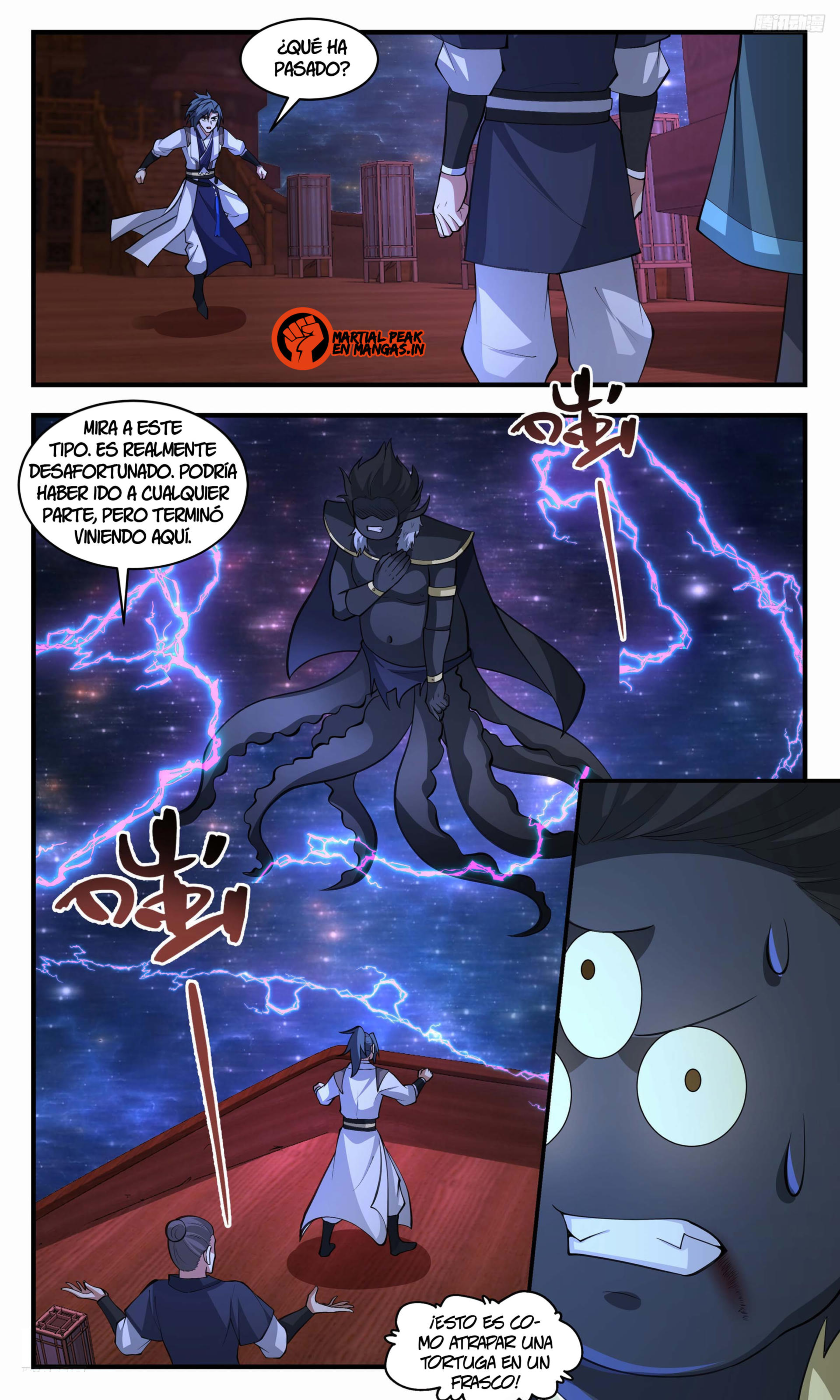 Martial Peak Capítulo 3262 - Página 9 en español