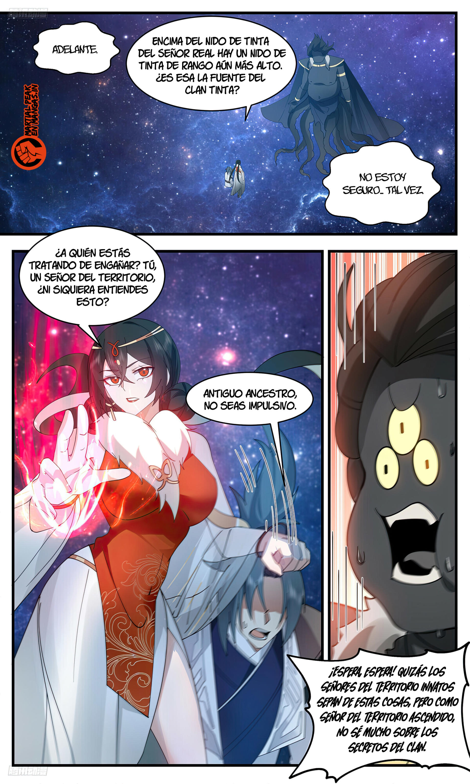 Martial Peak Capítulo 3263 - Página 3 en español