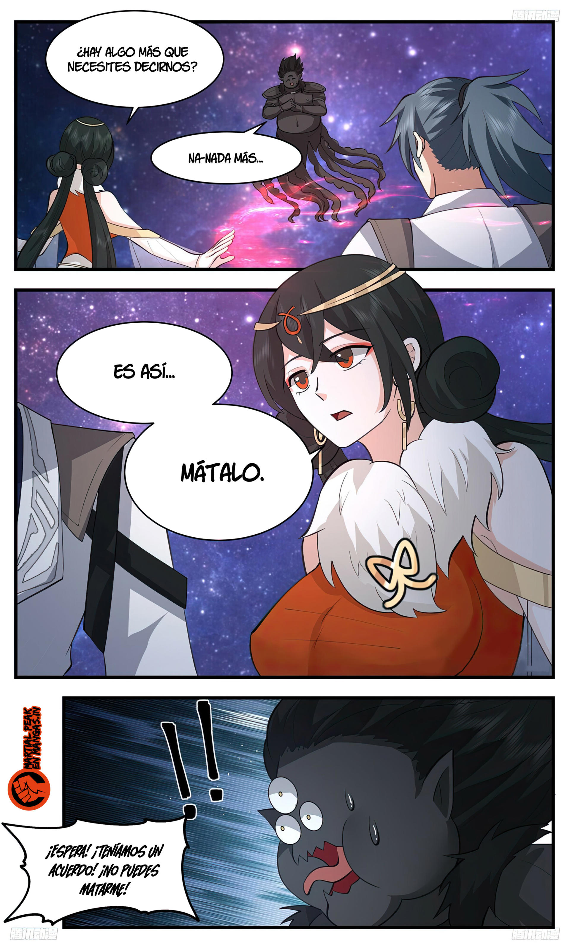Martial Peak Capítulo 3263 - Página 8 en español