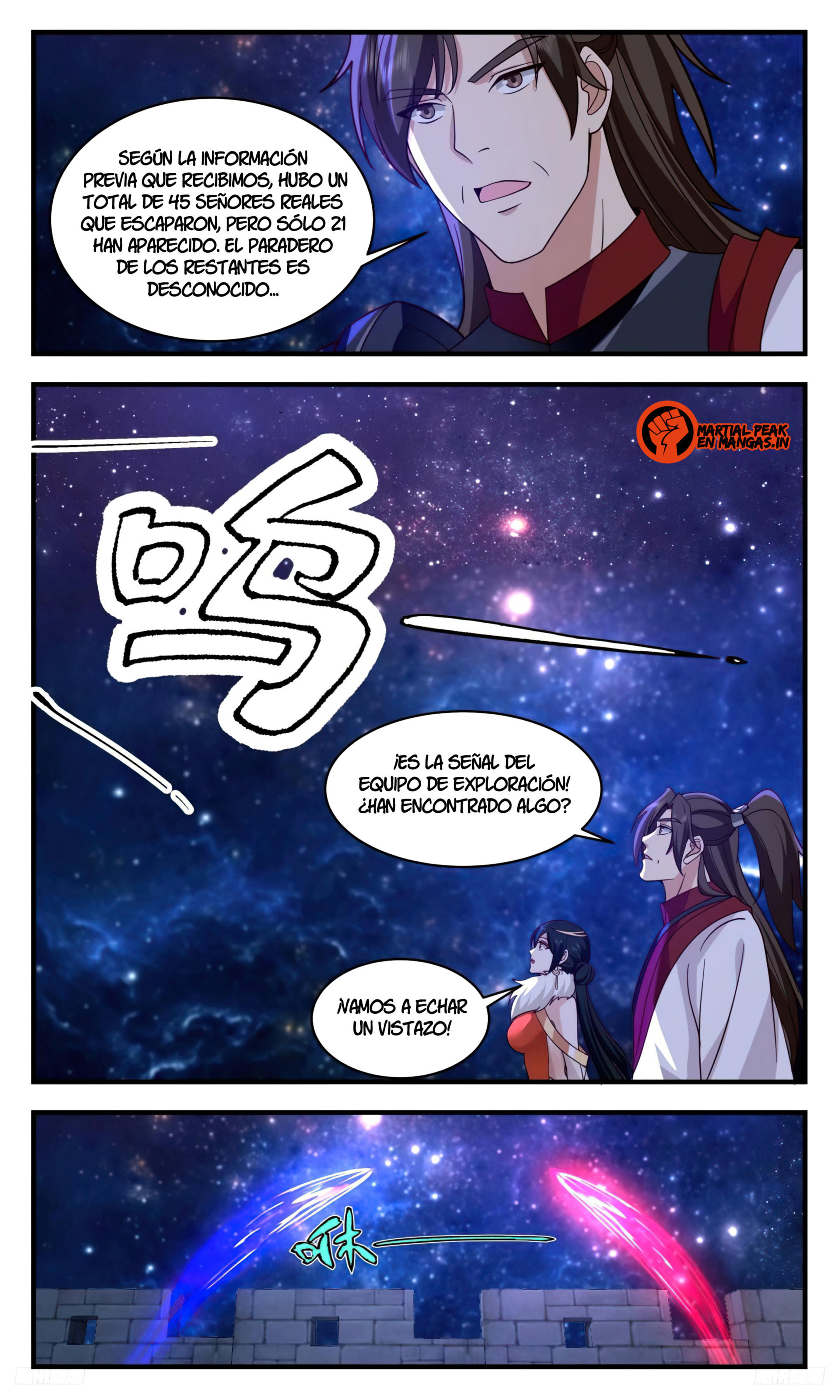 Martial Peak Capítulo 3265 - Página 6 en español